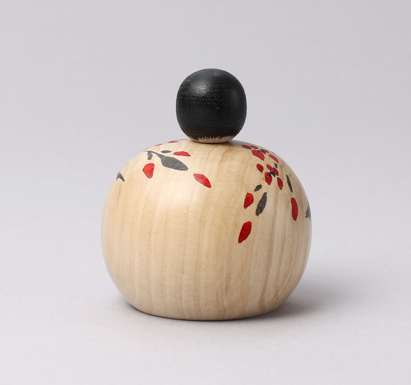 KOYAMA, Yoshimi 小山芳美工人 | Ejiko kokeshi, plum- えじここけし, 梅 | Togatta style 遠刈田