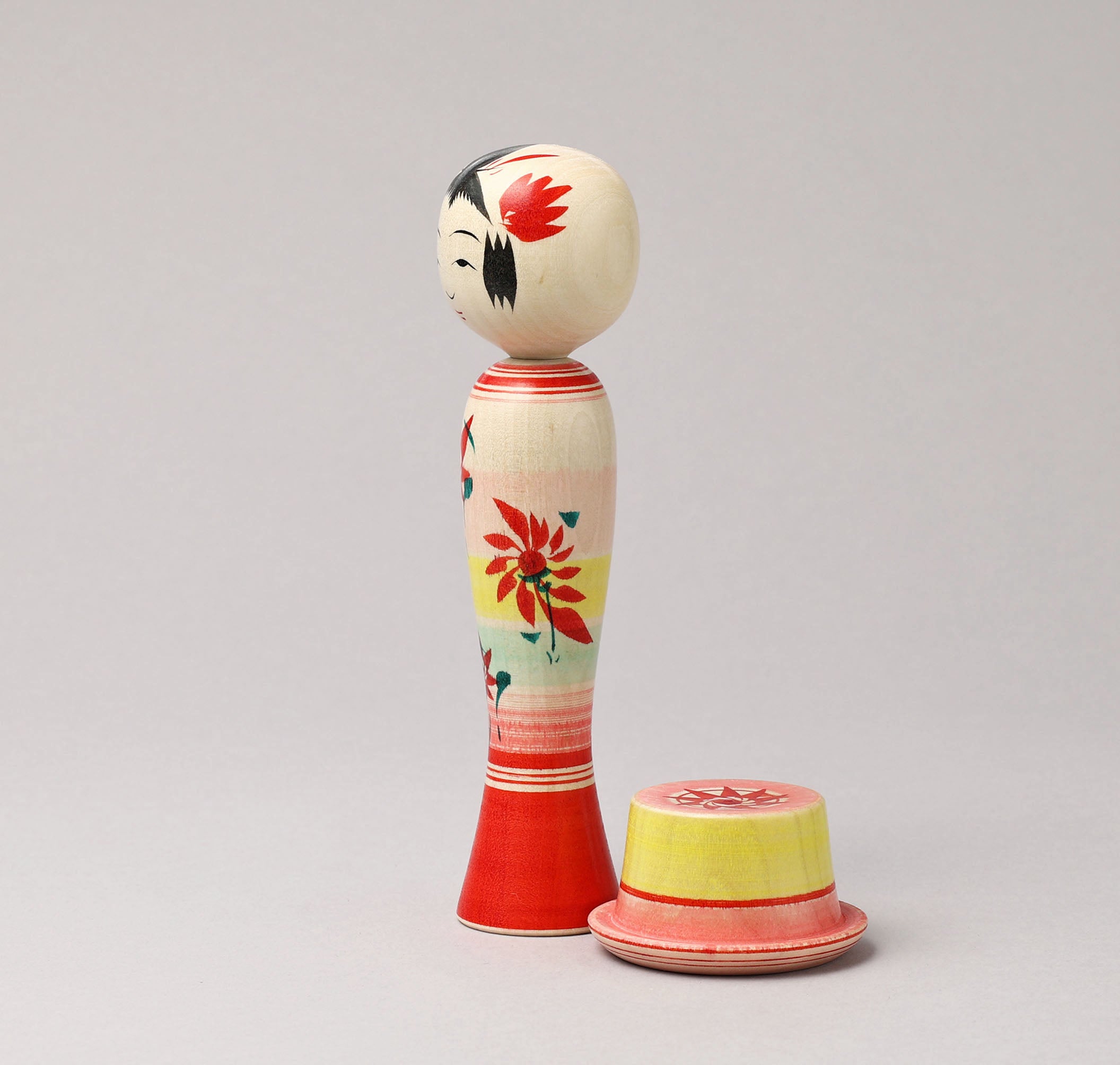 OHNUMA Hideaki 大沼秀顕工人 | Boushi-hat kokeshi - 帽子こけし