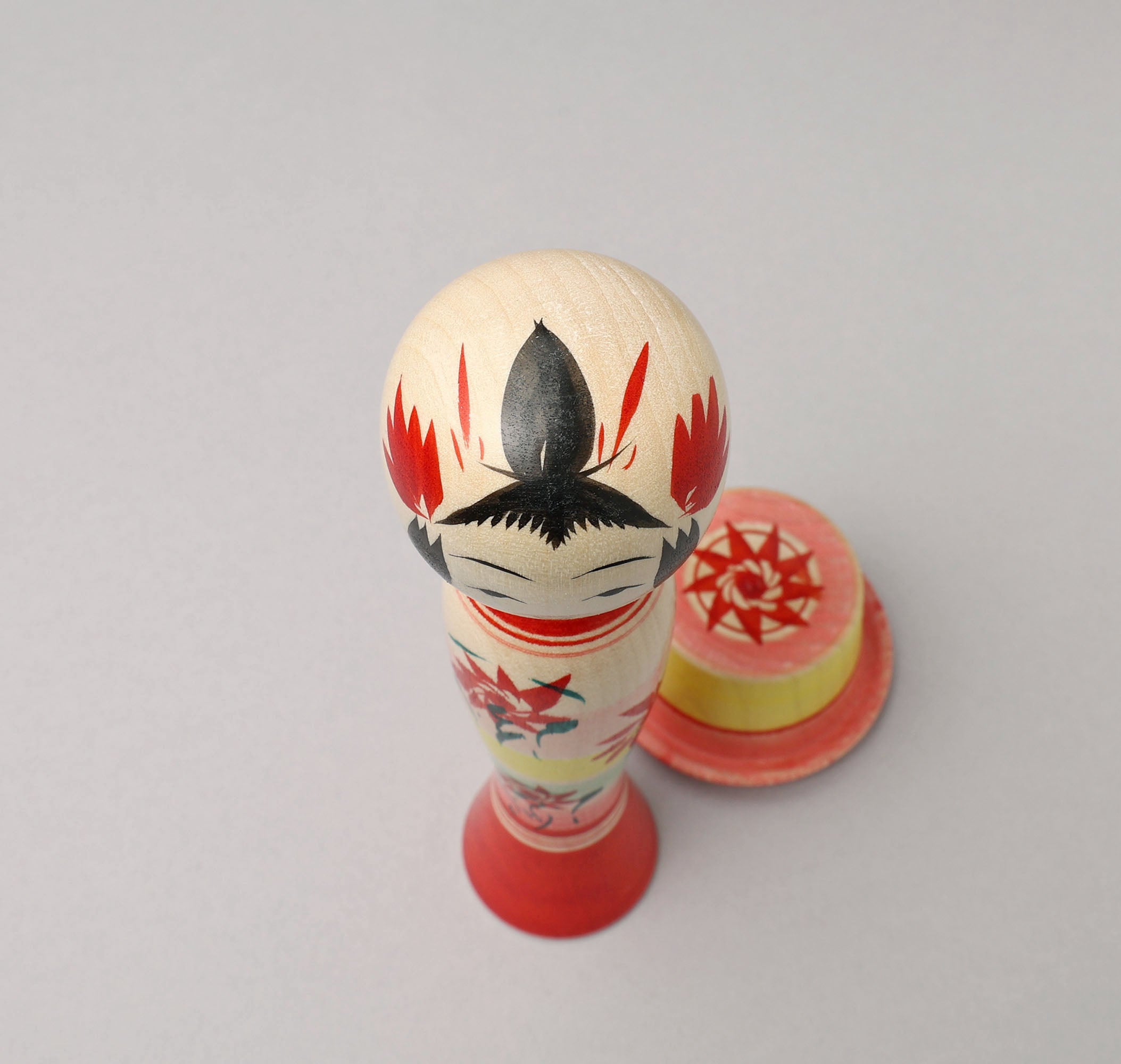 OHNUMA Hideaki 大沼秀顕工人 | Boushi-hat kokeshi - 帽子