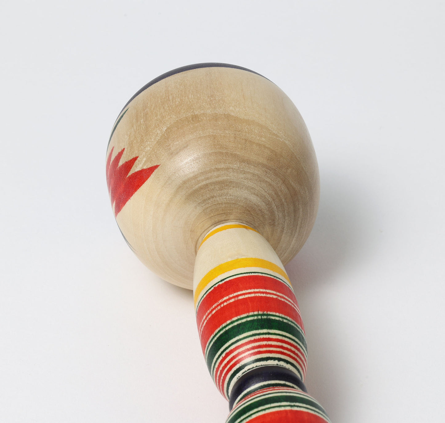 KIMURA, Atsushi 木村敦工人 | Dento-traditional style kokeshi doll 伝統こけし | Yajiro style 弥治郎系 | 24cm in height