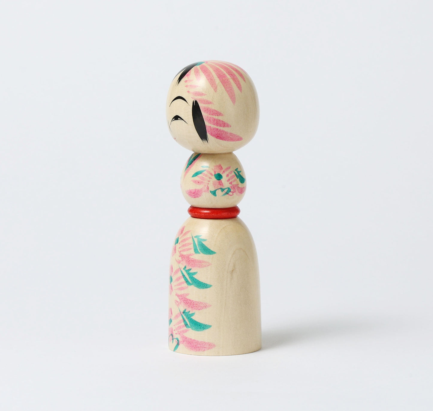 遠刈田系こけし | 早坂政弘工人 遠刈田系 | 高さ14cm