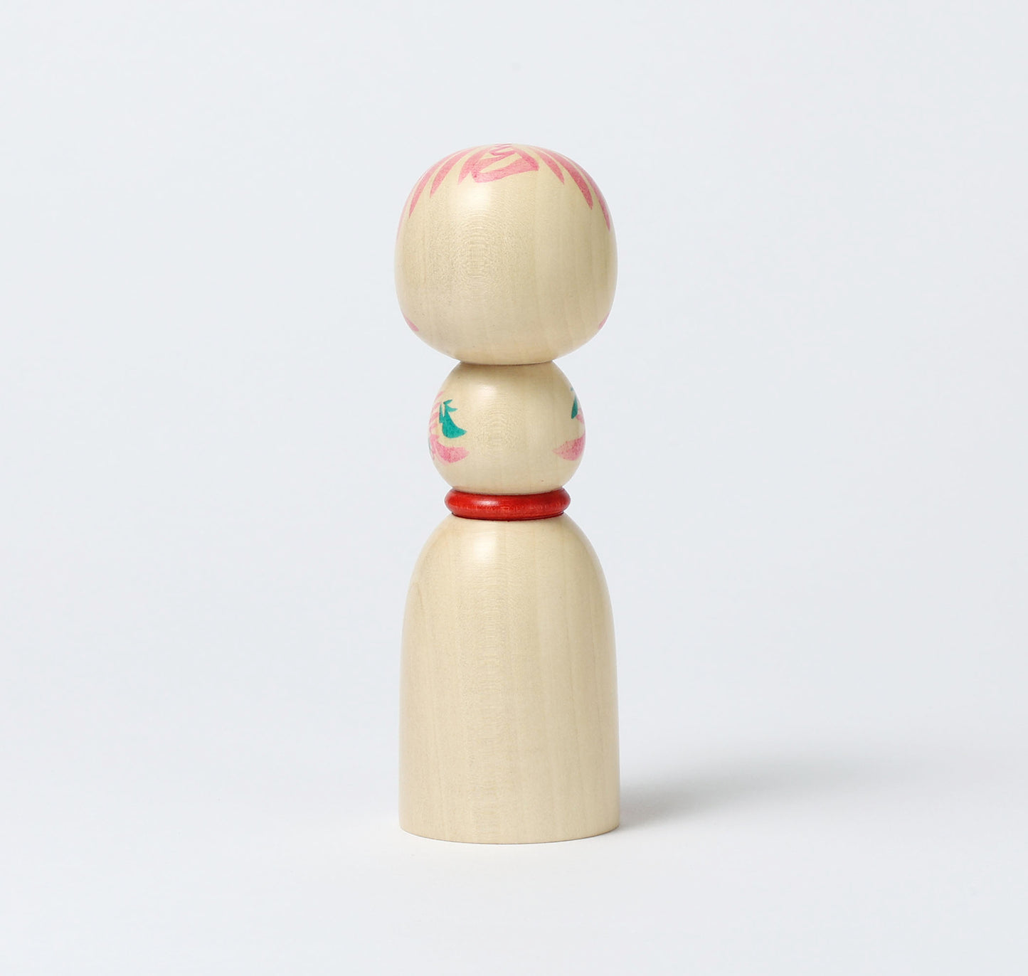 遠刈田系こけし | 早坂政弘工人 遠刈田系 | 高さ14cm