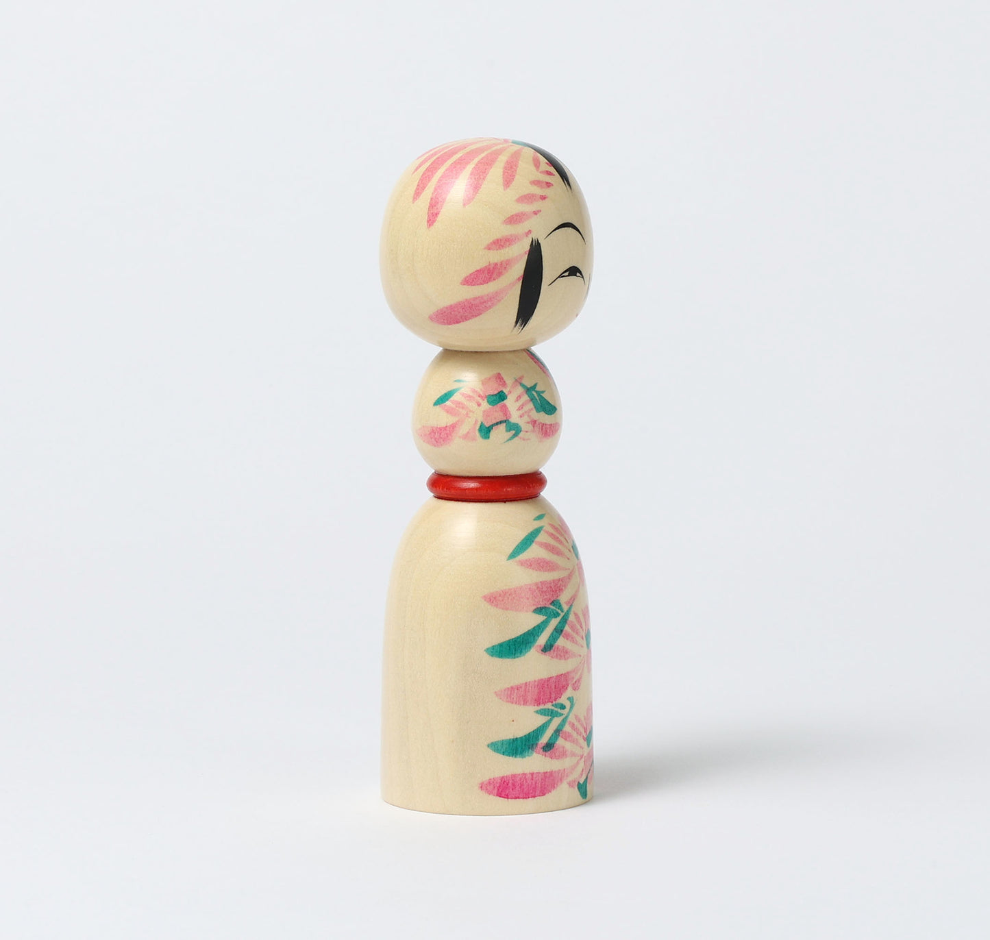 遠刈田系こけし | 早坂政弘工人 遠刈田系 | 高さ14cm