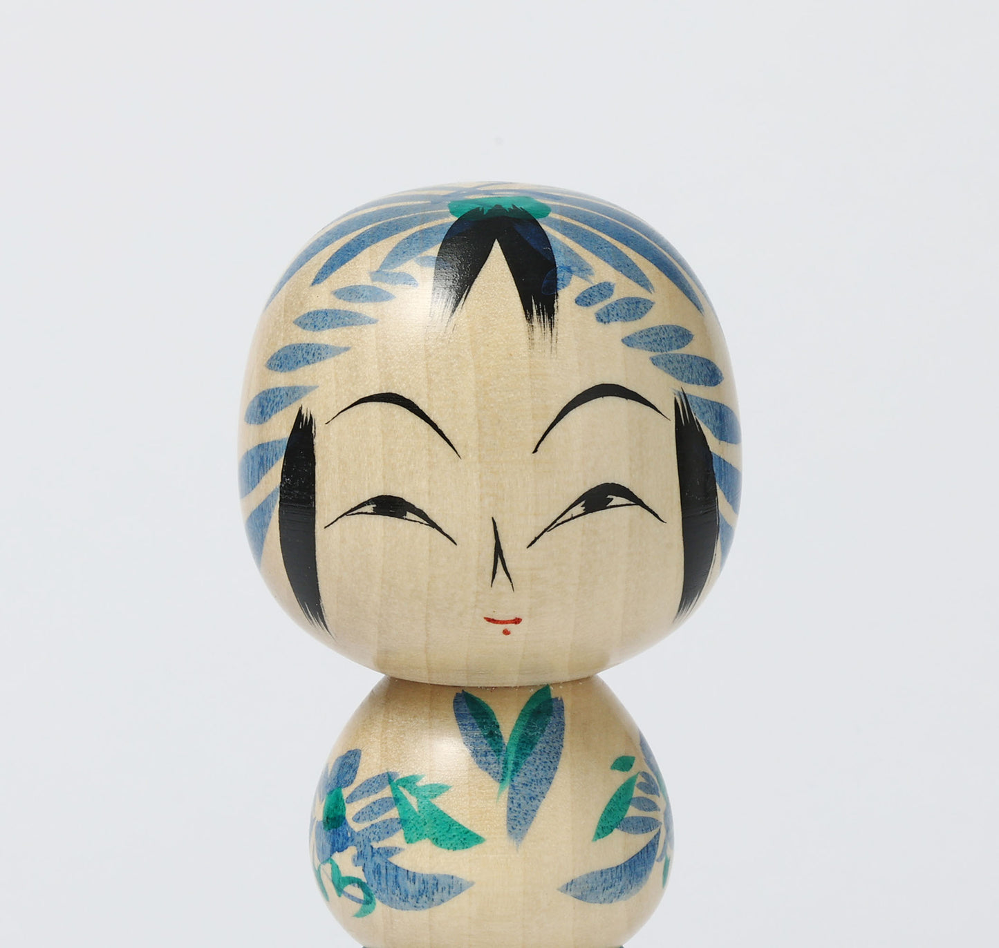 遠刈田系こけし | 早坂政弘工人 遠刈田系 |高さ14cm