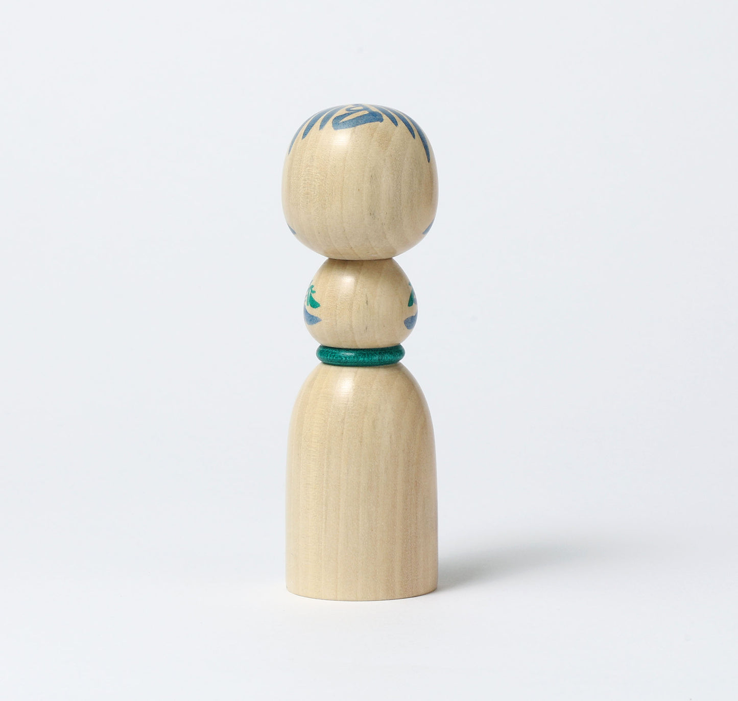 遠刈田系こけし | 早坂政弘工人 遠刈田系 |高さ14cm