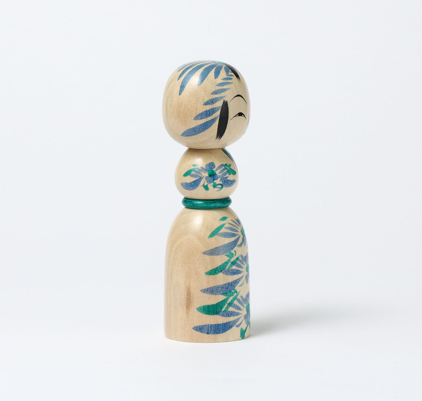 遠刈田系こけし | 早坂政弘工人 遠刈田系 |高さ14cm