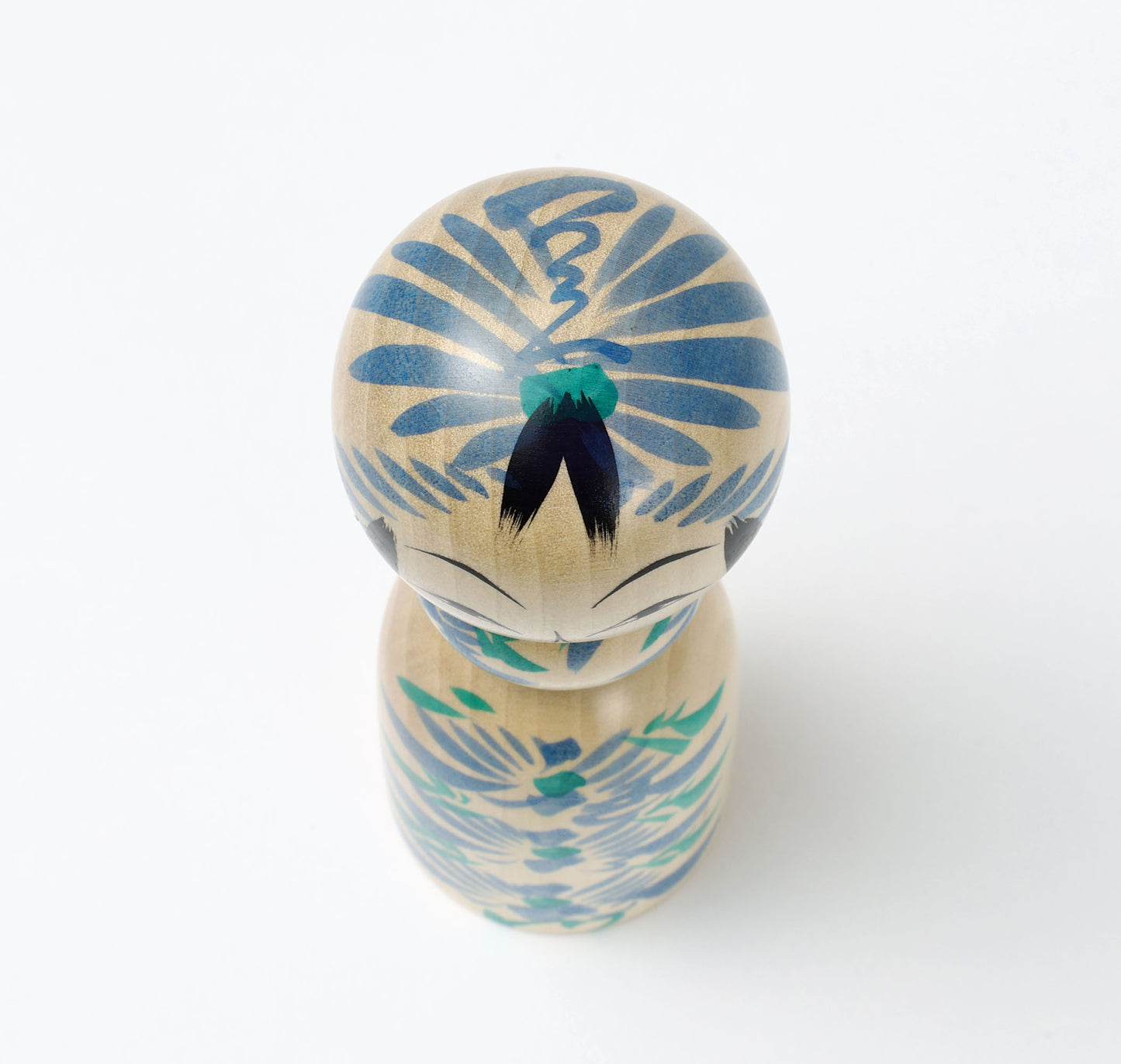 遠刈田系こけし | 早坂政弘工人 遠刈田系 |高さ14cm