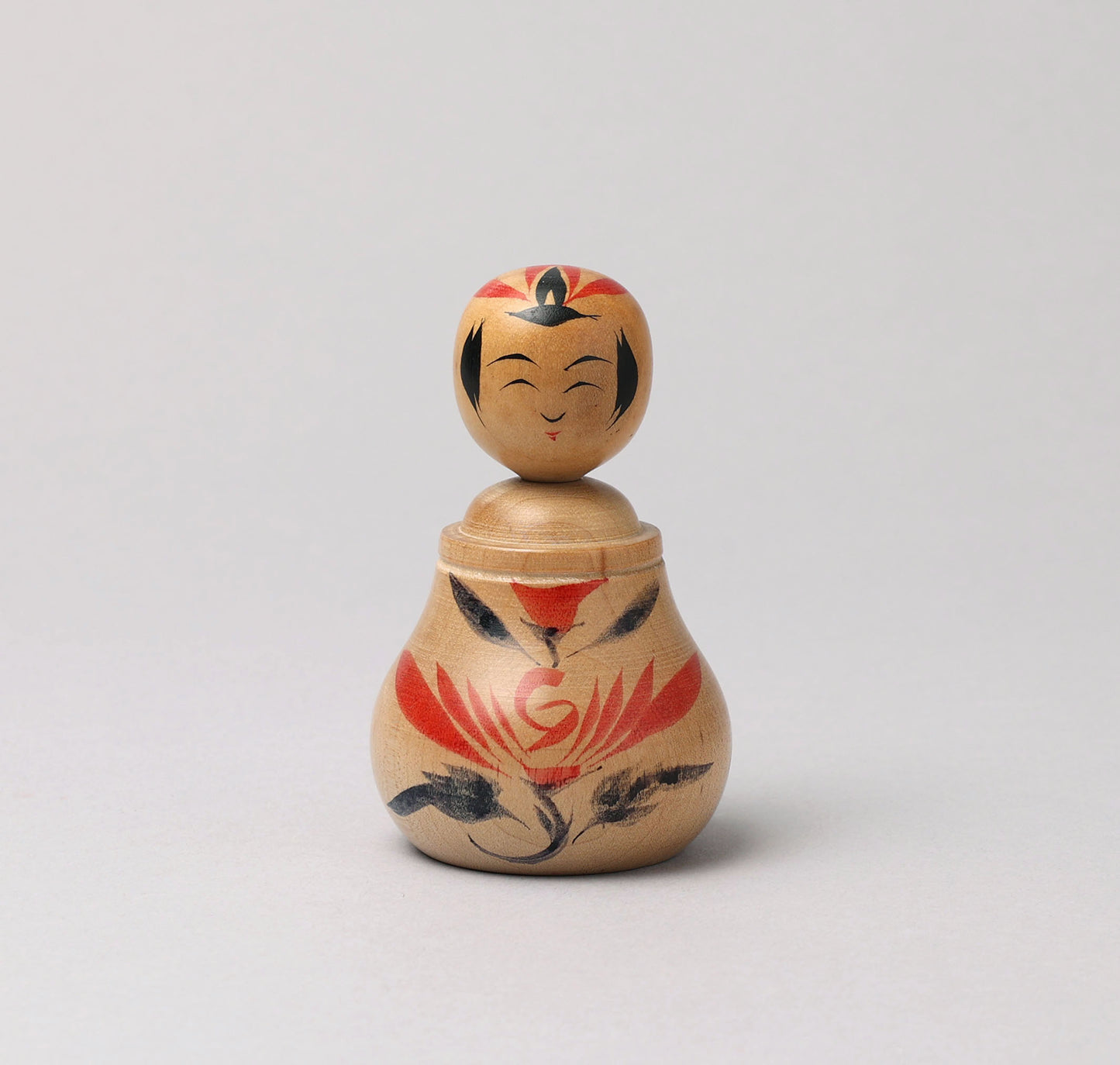 Vintage Naruko style Ejiko kokeshi doll, by TAKAHASHI, Shogo(1929-2020) | こけし古物 高橋正吾（鳴子系）