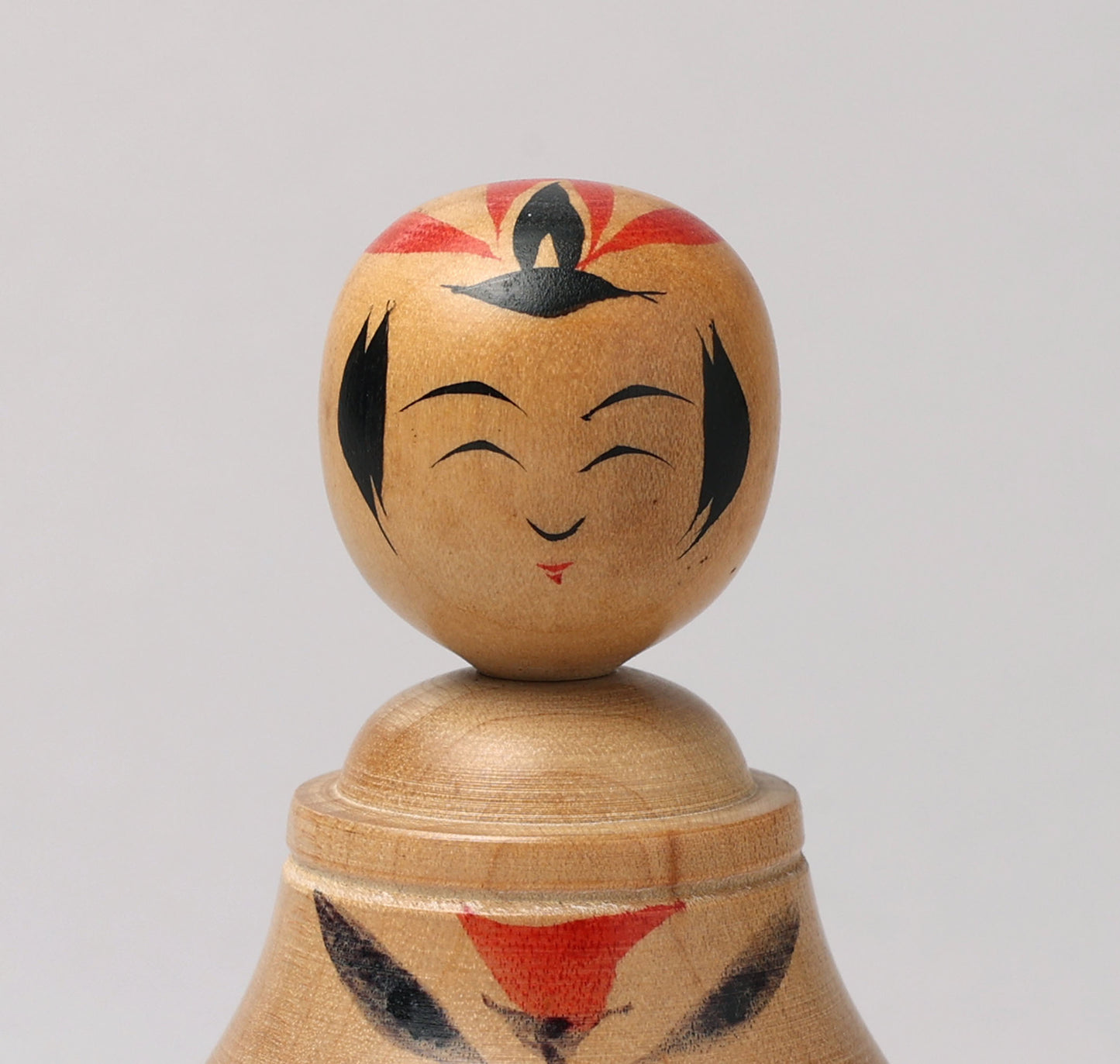 Vintage Naruko style Ejiko kokeshi doll, by TAKAHASHI, Shogo(1929-2020) | こけし古物 高橋正吾（鳴子系）