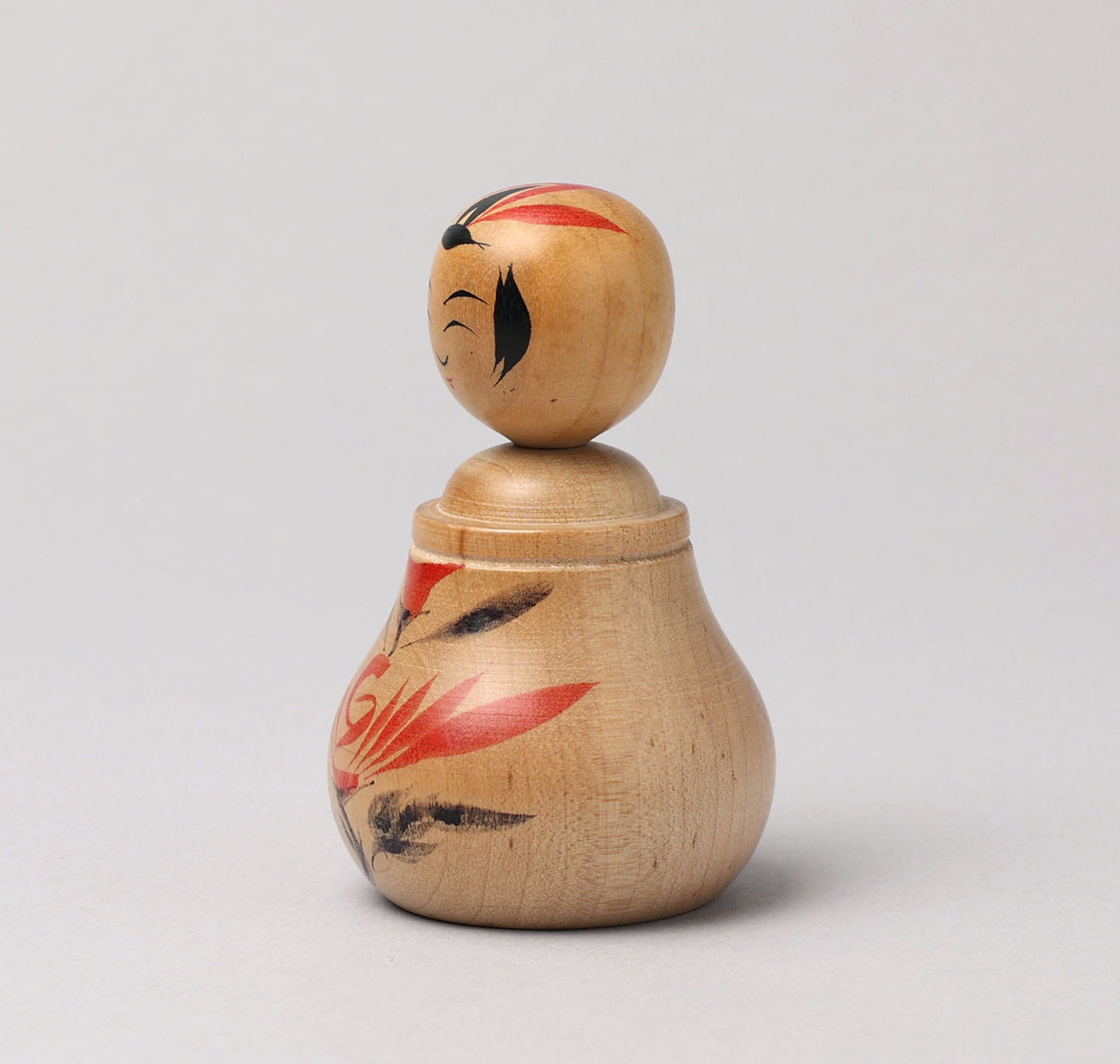 Vintage Naruko style Ejiko kokeshi doll, by TAKAHASHI, Shogo(1929-2020) | こけし古物 高橋正吾（鳴子系）