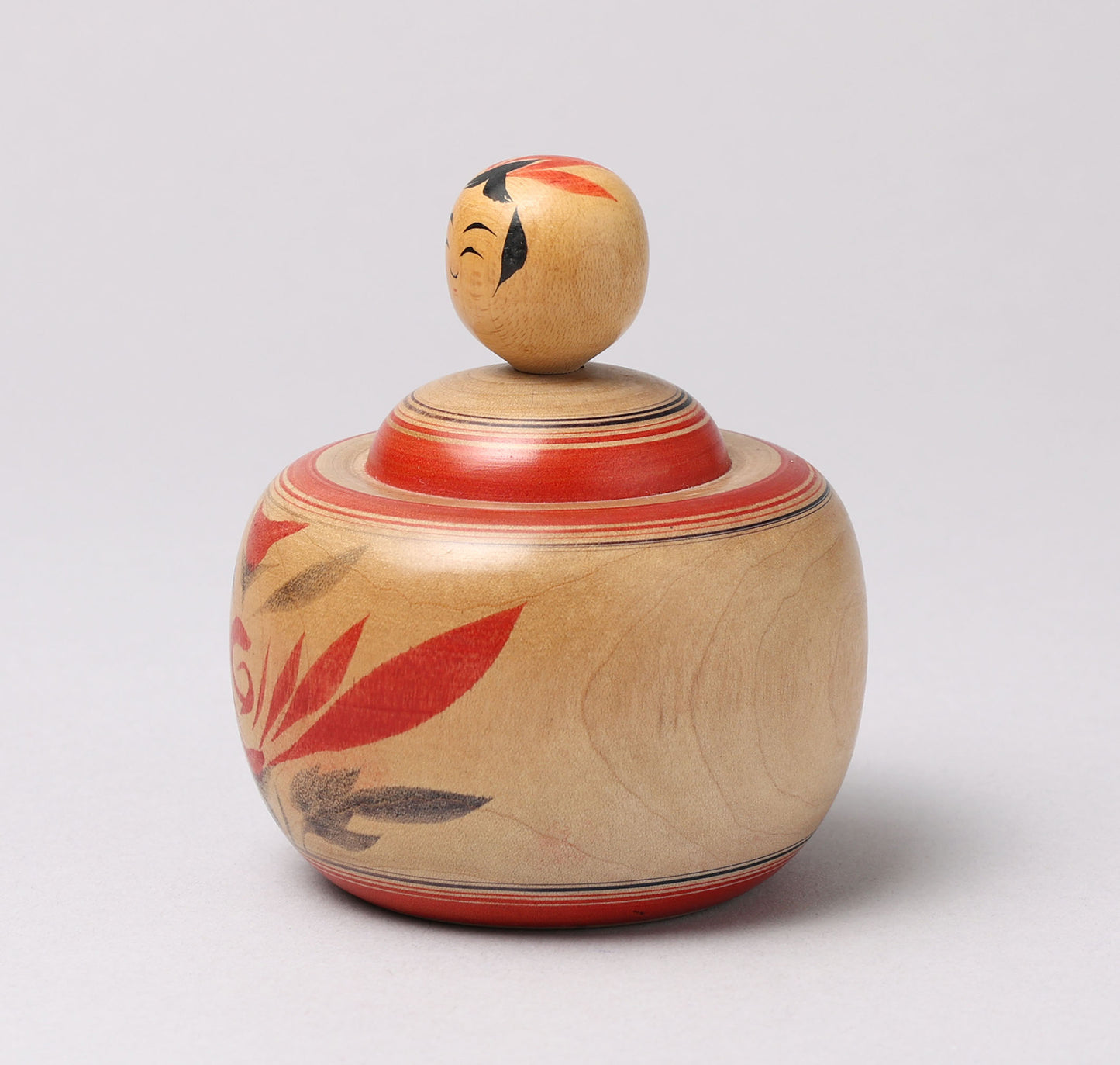 Vintage Naruko style ejiko kokeshi doll, by Shogo TAKAHASHI(1929-2020), Naruko style | こけし古物 高橋正吾（鳴子系）