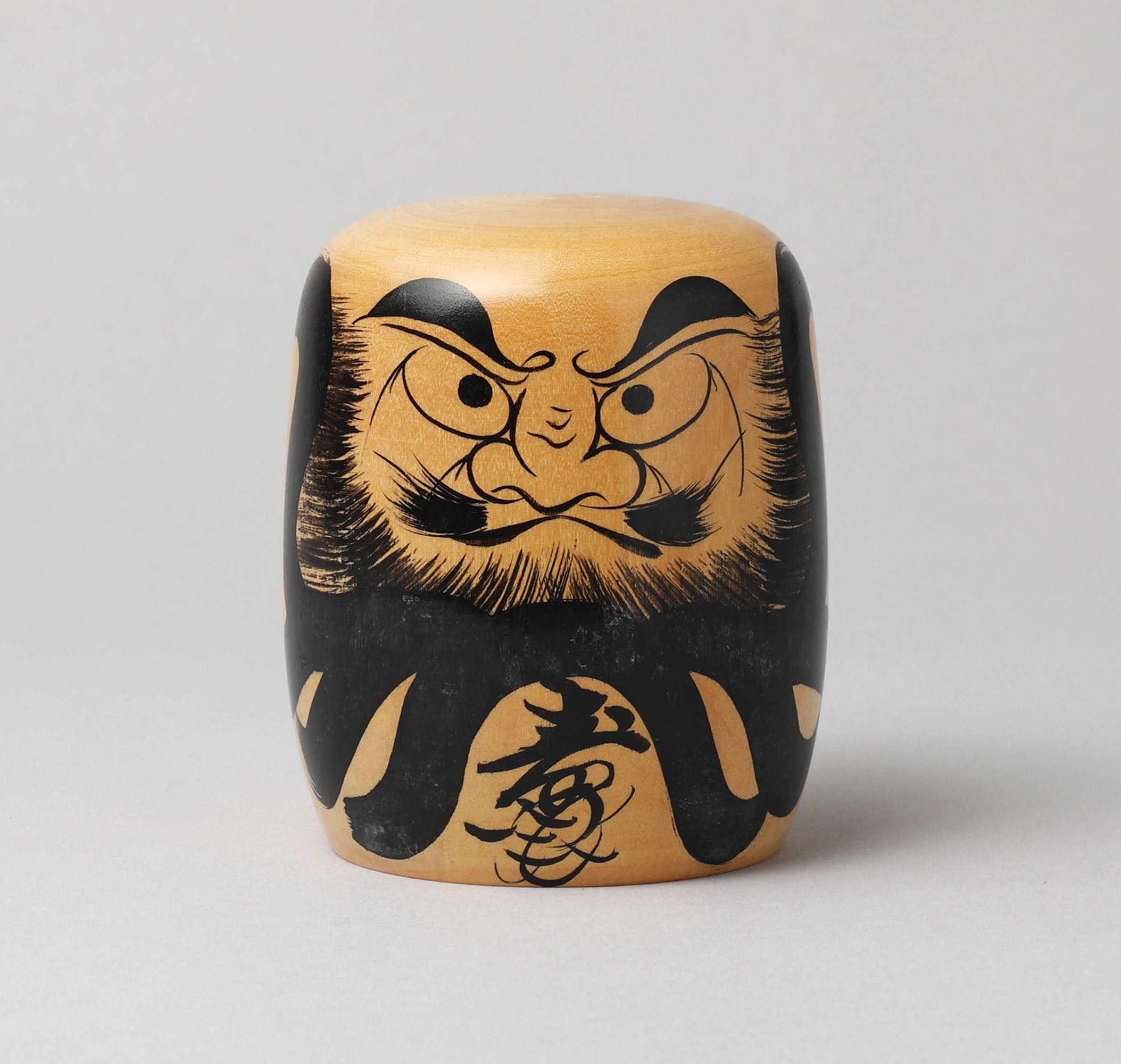 Vintage Japanese Daruma doll, Japanese luck charm, 古品木地だるま