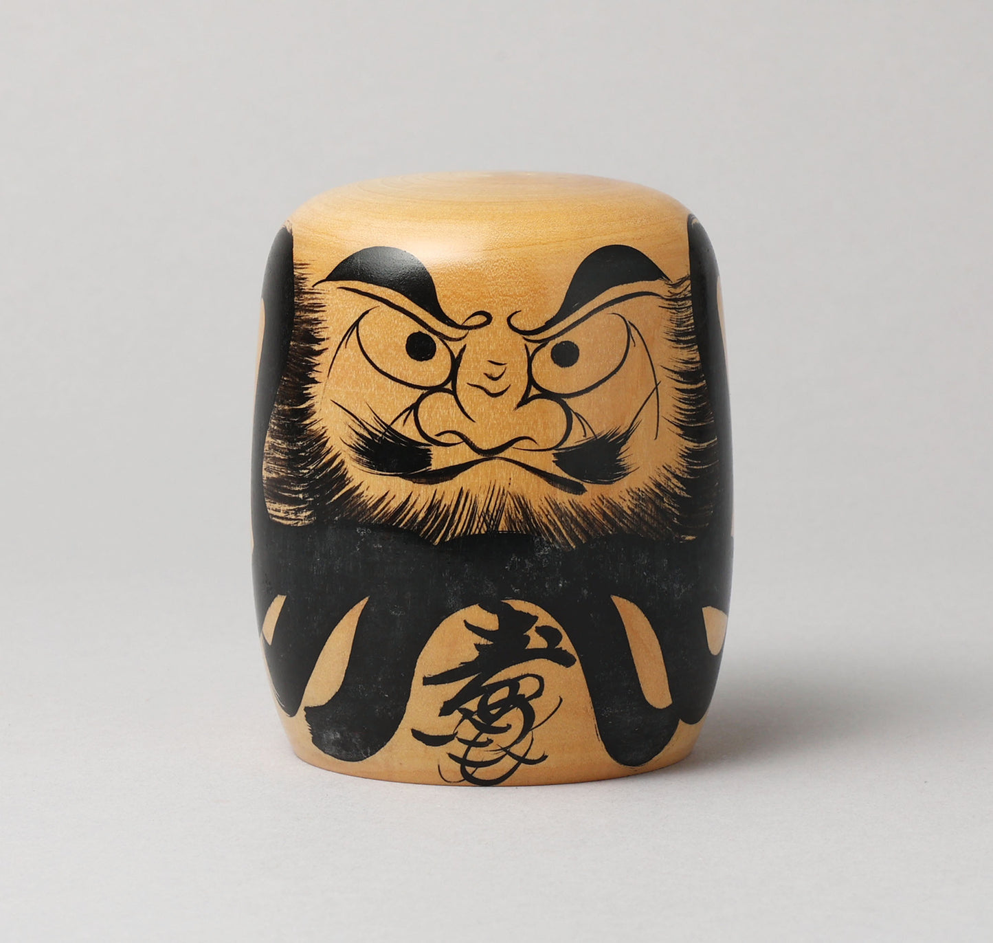 Vintage daruma doll, by SATO Tetsuro (1932-2022) | だるまこけし 佐藤哲郎 | Togatta style  遠刈田系