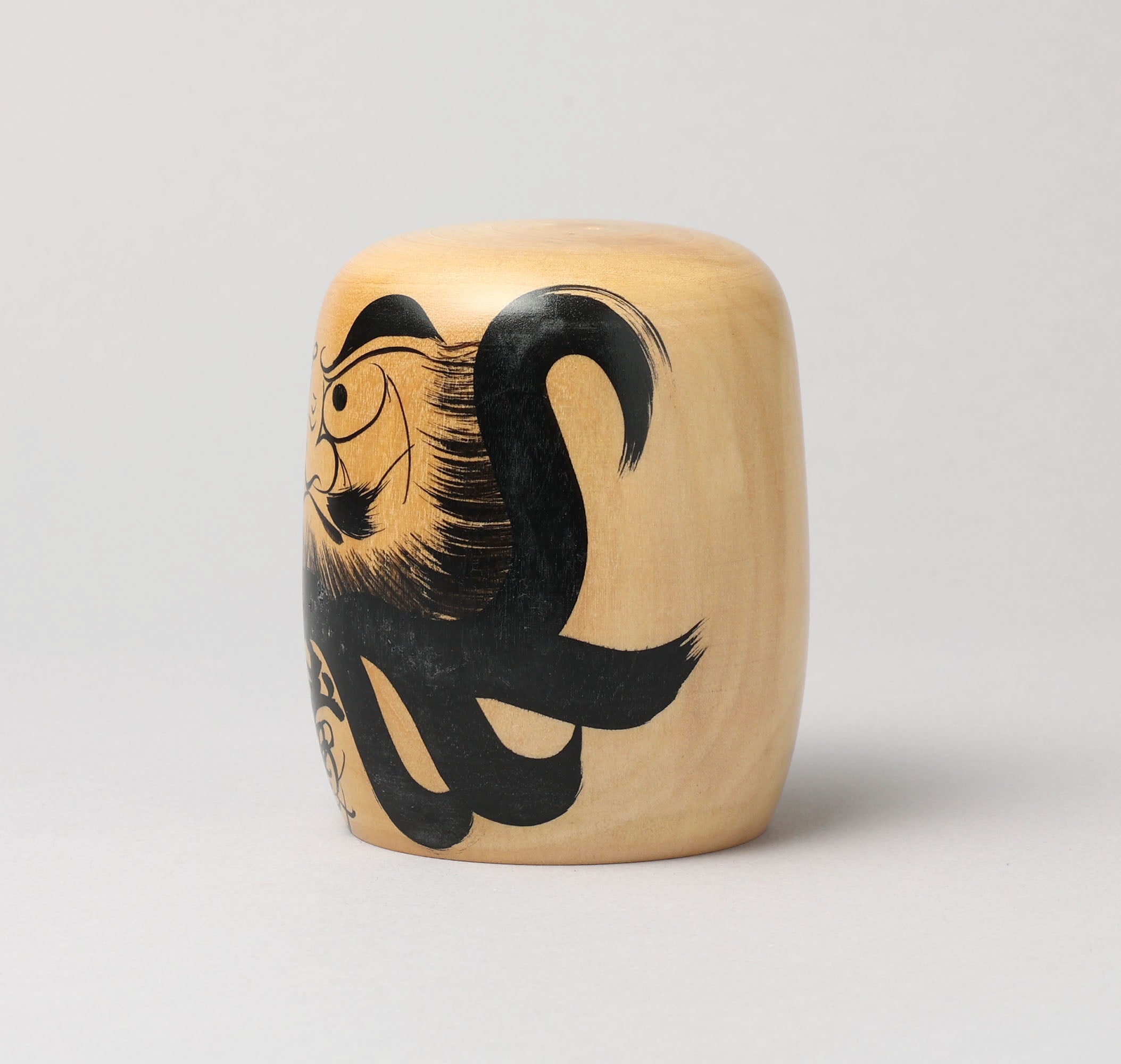 Vintage Japanese Daruma doll, Japanese luck charm, 古品木地だるま
