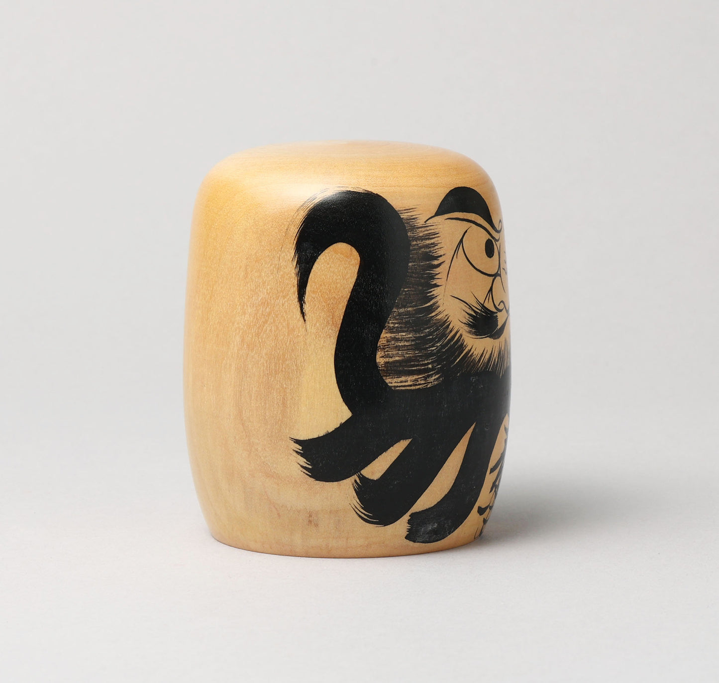 Vintage daruma doll, by SATO Tetsuro (1932-2022) | だるまこけし 佐藤哲郎 | Togatta style  遠刈田系