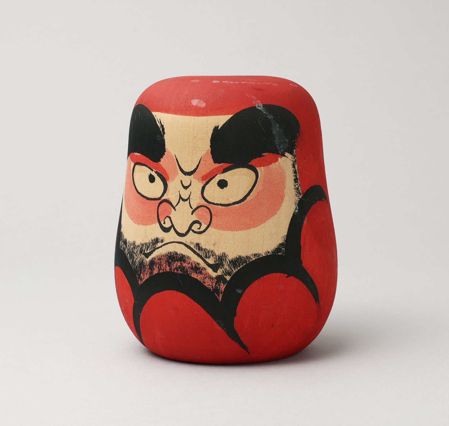 Vintage daruma doll, by HASEGAWA Kenzo (1942-) | だるまこけし 長谷川健三 | Yajiro style 弥治郎系