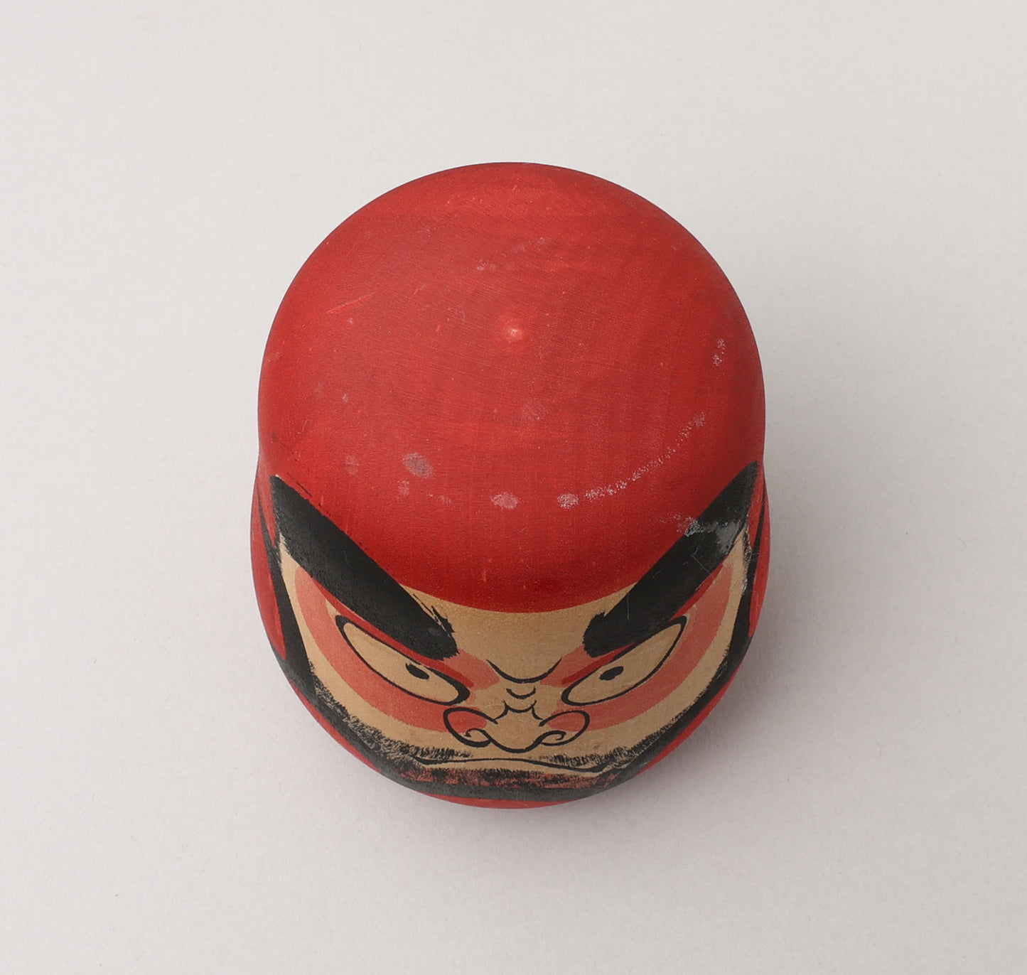 Vintage daruma doll, by HASEGAWA Kenzo (1942-) | だるまこけし 長谷川健三 | Yajiro style 弥治郎系