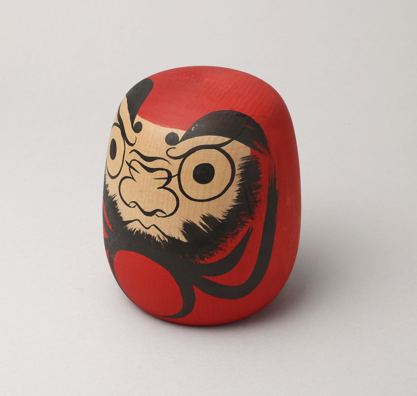 Vintage daruma doll, by YOSHIDA Akira (1940-) | だるまこけし 吉田昭 | Zaotakayu style 蔵王高湯系