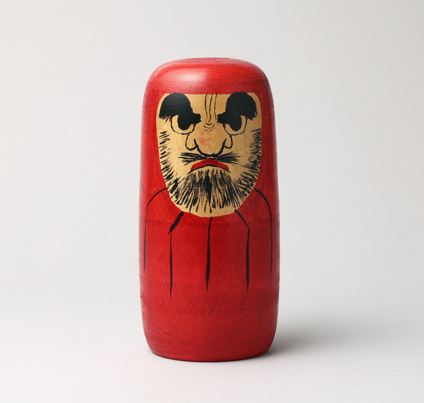 Vintage daruma doll, by HIRAGA Teizo (1897- 1986) | だるまこけし 平賀貞蔵 | Sakunami style 作並系