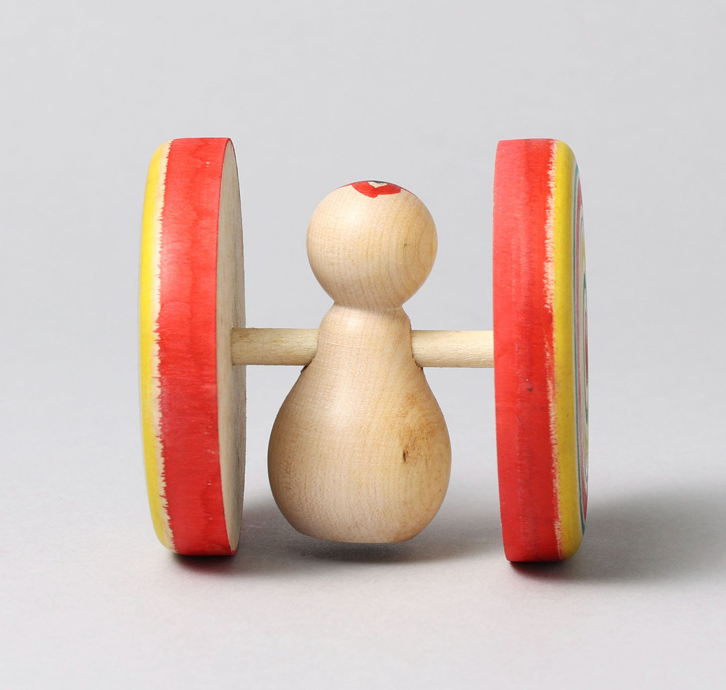 Fuku kuruma kokeshi doll | SUGAWARA, Osamu 菅原修工人 | 福車こけし | Naruko style 鳴子系