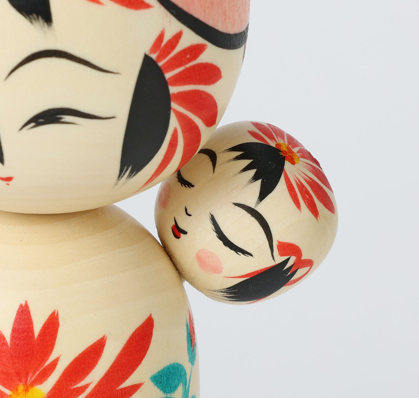 子守りこけし | 平賀輝幸工人 作並系 | 高さ 26.5cm