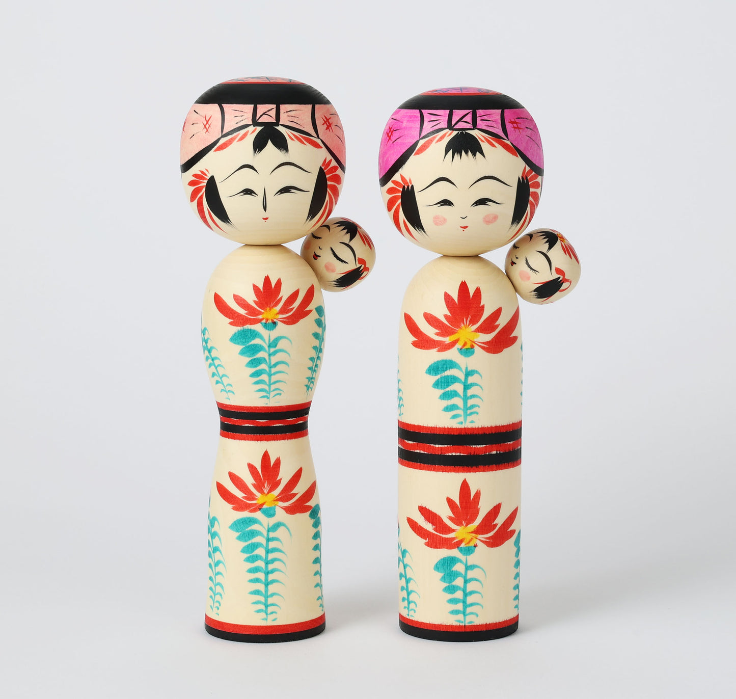 子守りこけし | 平賀輝幸工人 作並系 | 高さ 26.5cm