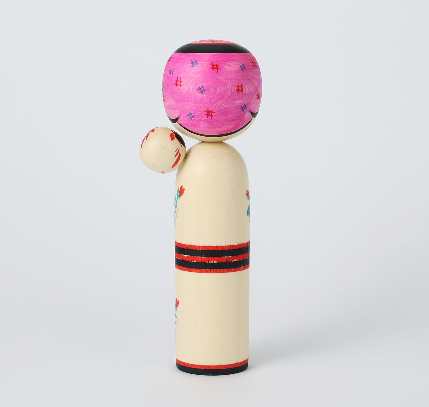 子守りこけし | 平賀輝幸工人 作並系 | 高さ 26.5cm