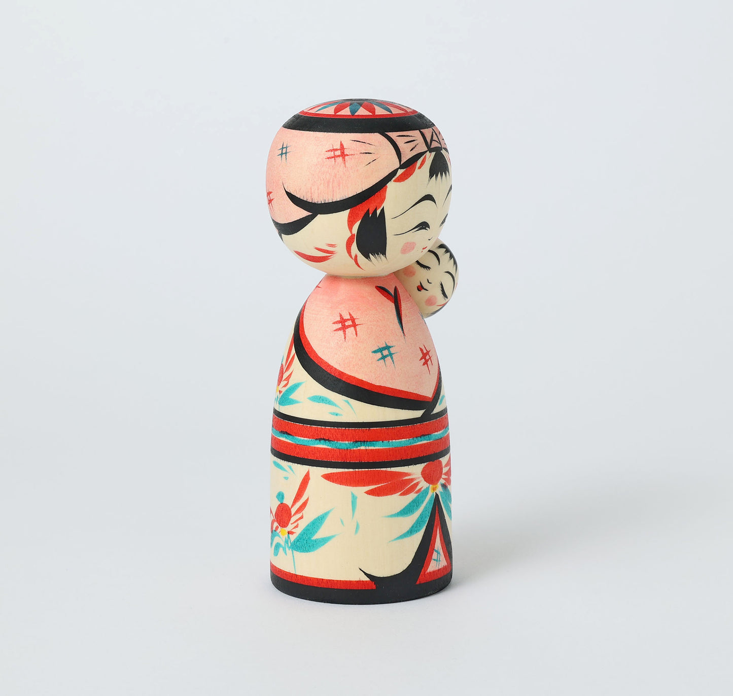 子守りこけし | 平賀輝幸工人 作並系 | 高さ 16.5cm
