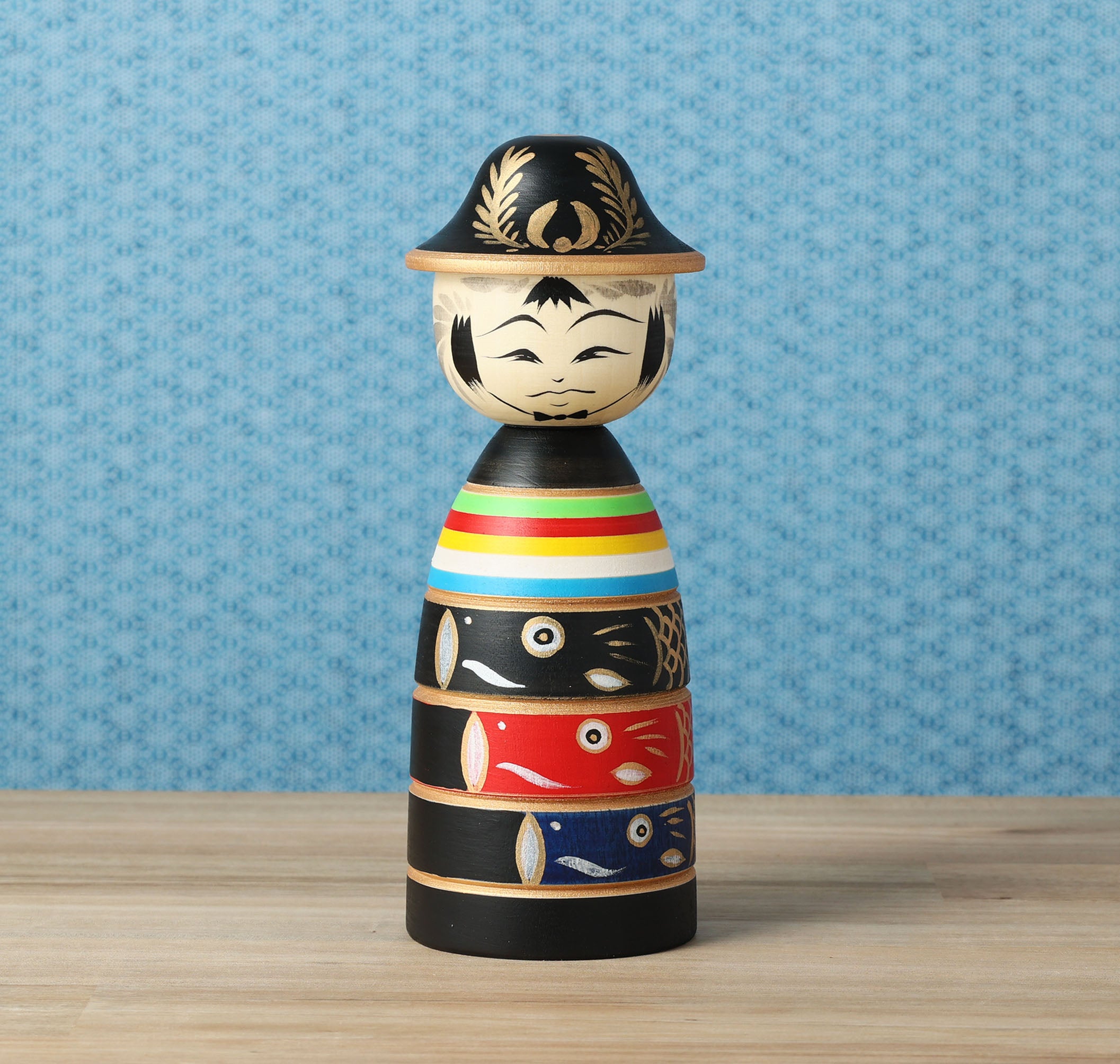 HIRAGA Teruyuki, Sakunami style kokeshi craftsman 作並系こけし平賀