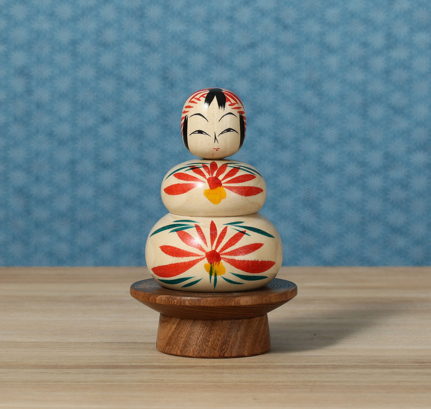 12-鏡餅こけし-02 |早坂 正博 |高さ10cm