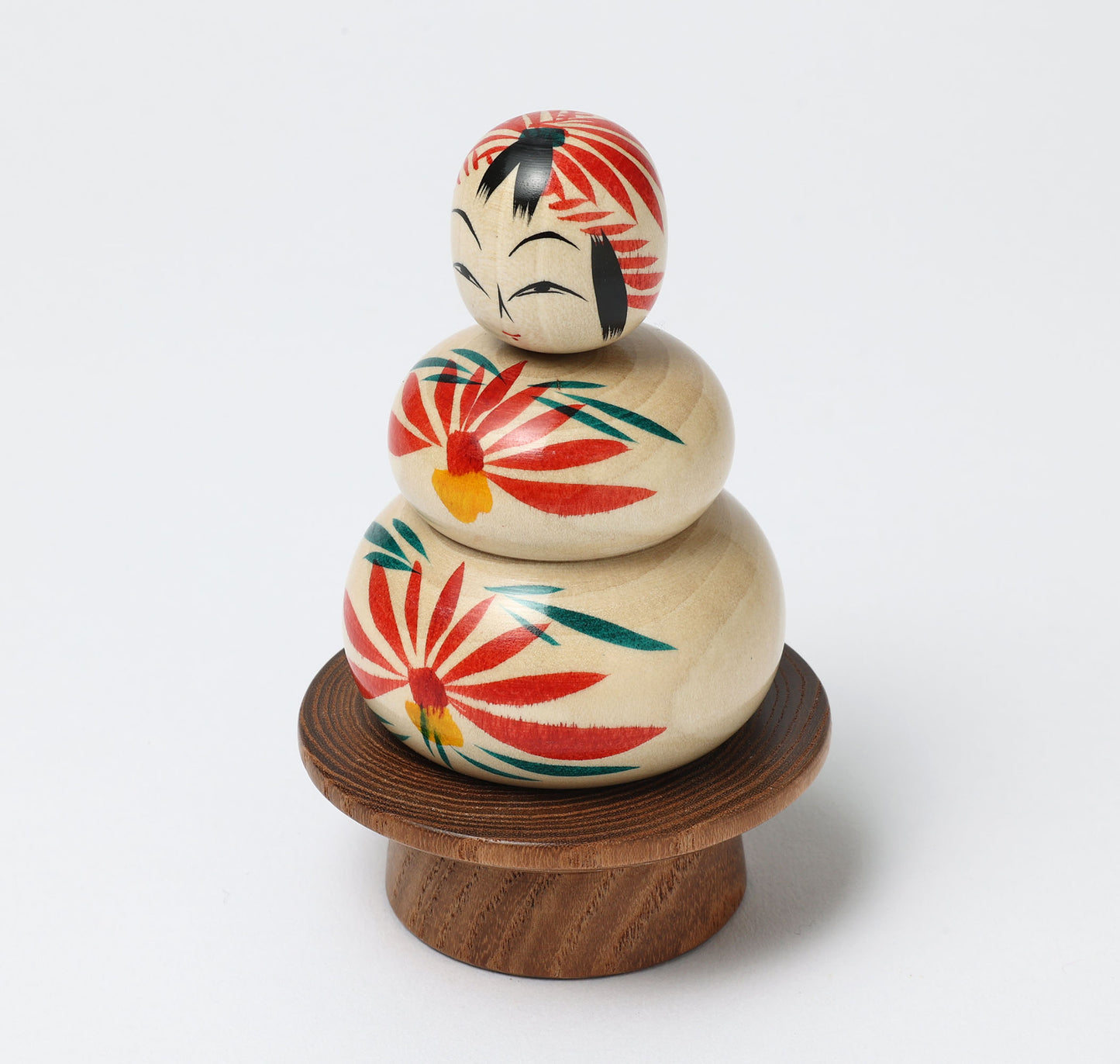 12-鏡餅こけし-02 |早坂 正博 |高さ10cm