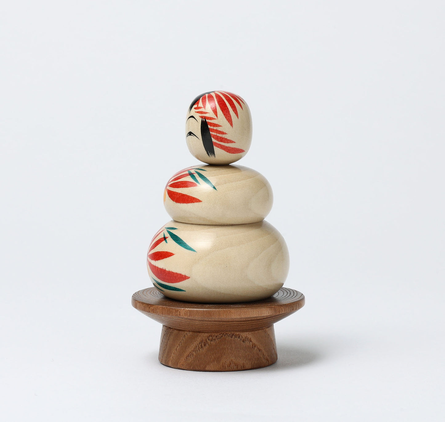 12-鏡餅こけし-02 |早坂 正博 |高さ10cm