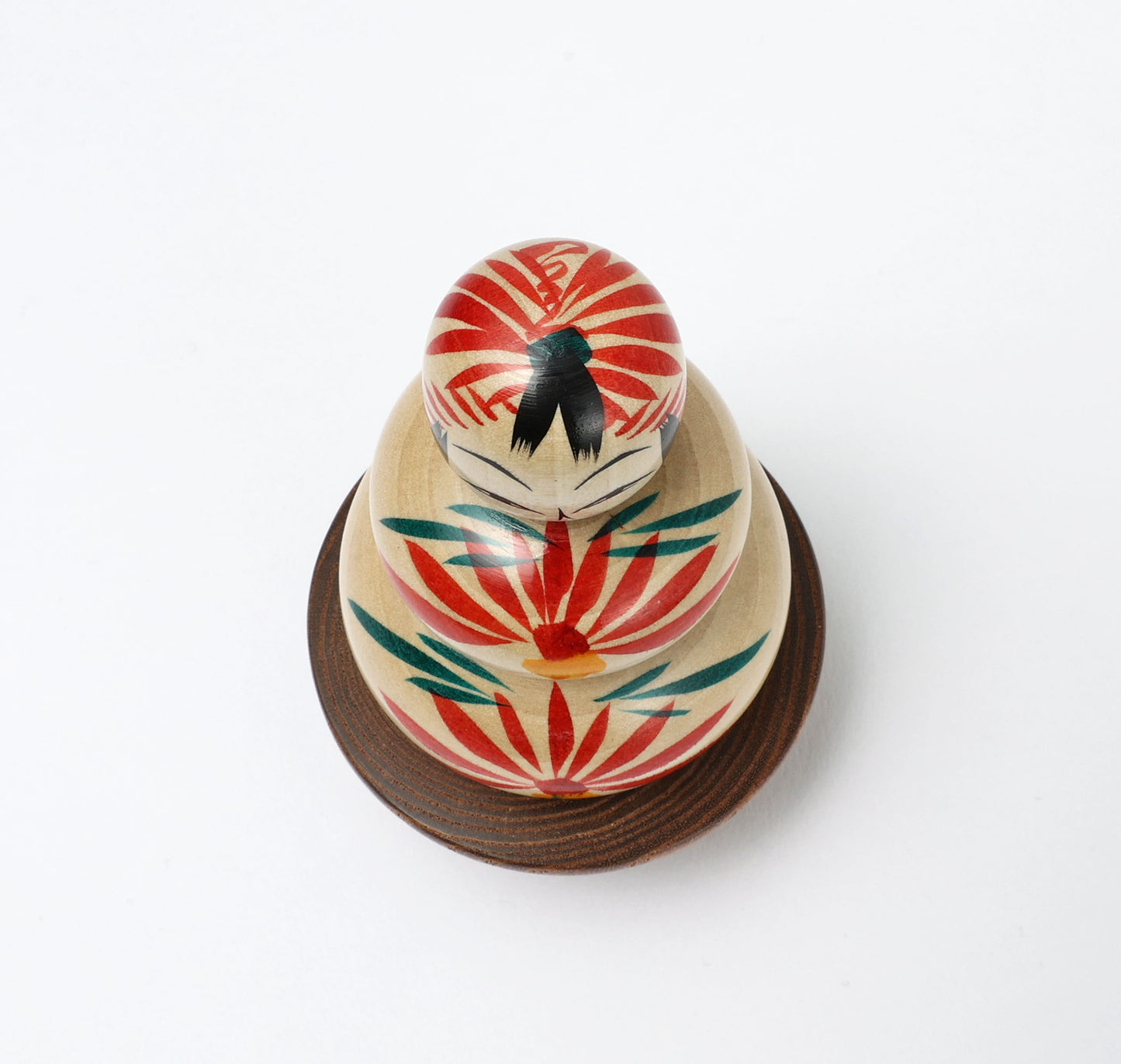 12-鏡餅こけし-02 |早坂 正博 |高さ10cm