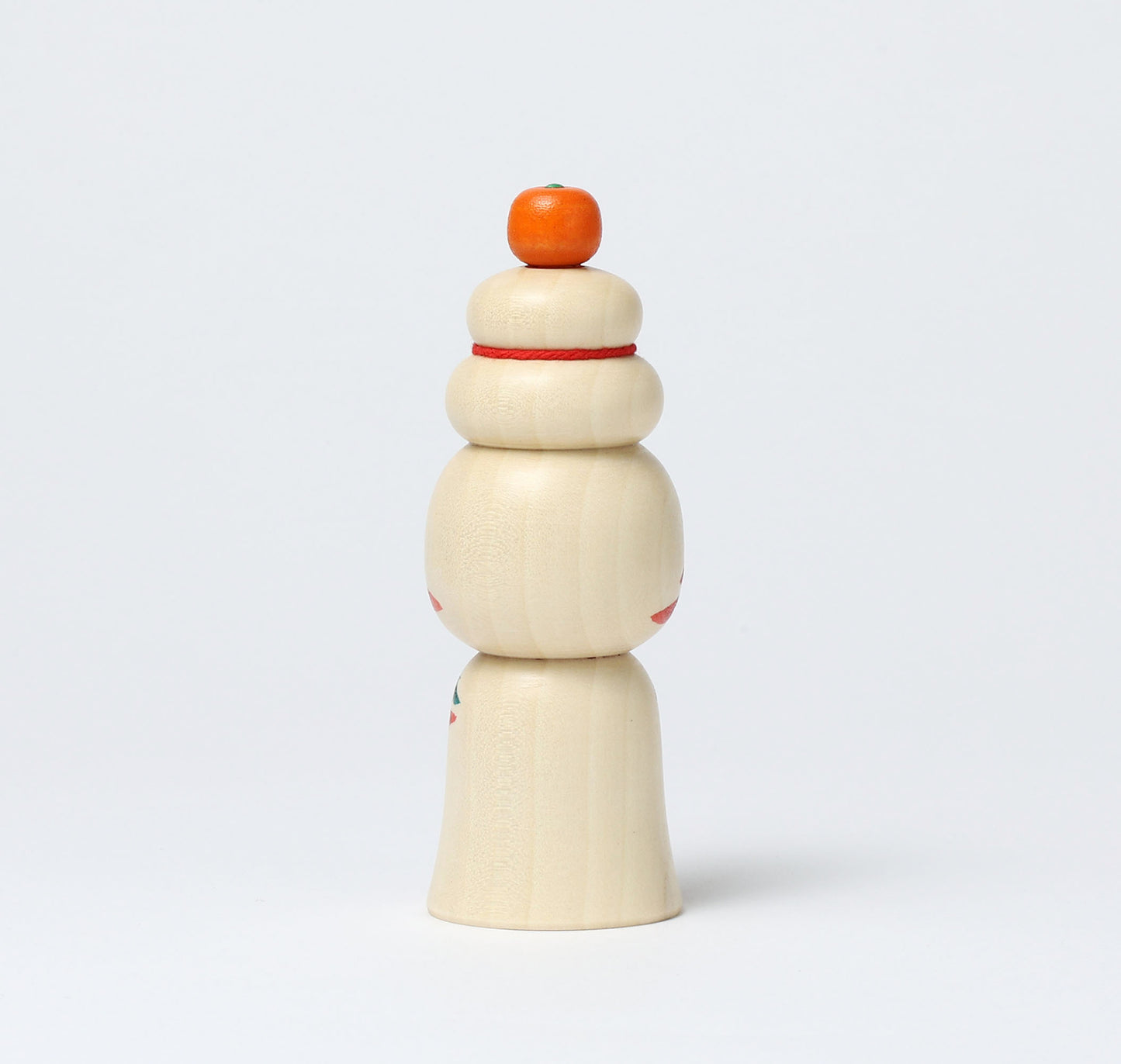 鏡餅こけし-07 | 早坂政弘工人 遠刈田系 | 高さ12cm