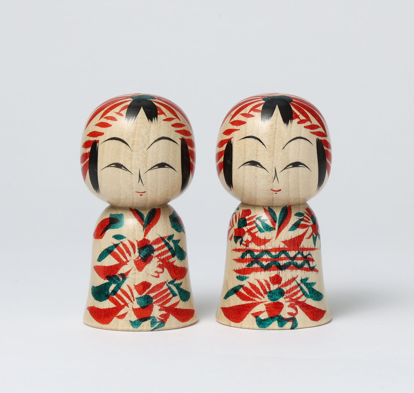 遠刈田系こけし | 早坂政弘工人 遠刈田系 | 高さ9.5cm