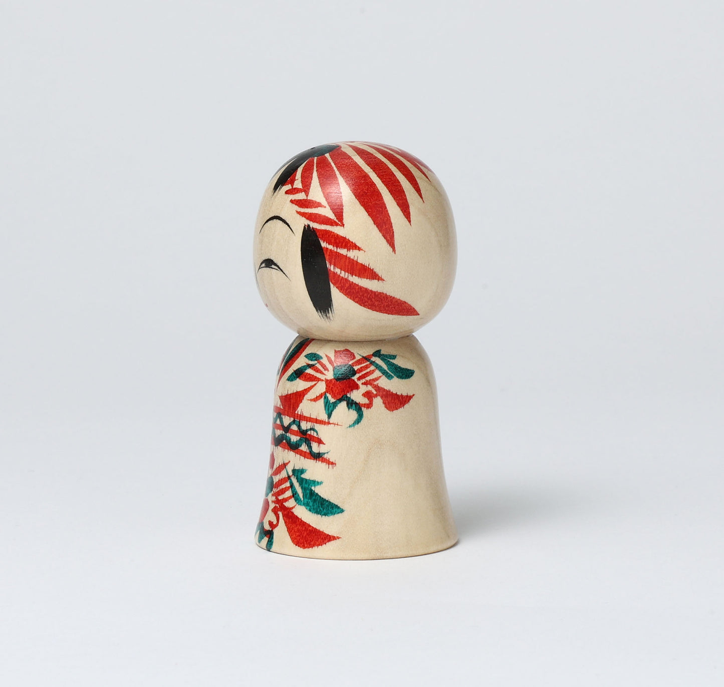 遠刈田系こけし | 早坂政弘工人 遠刈田系 | 高さ9.5cm