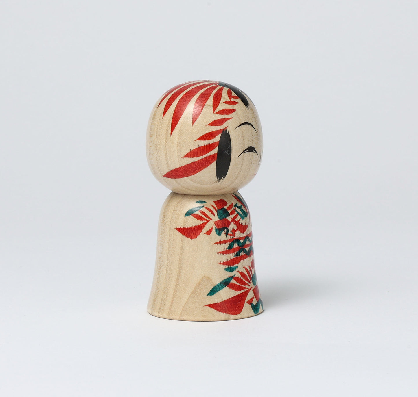 遠刈田系こけし | 早坂政弘工人 遠刈田系 | 高さ9.5cm