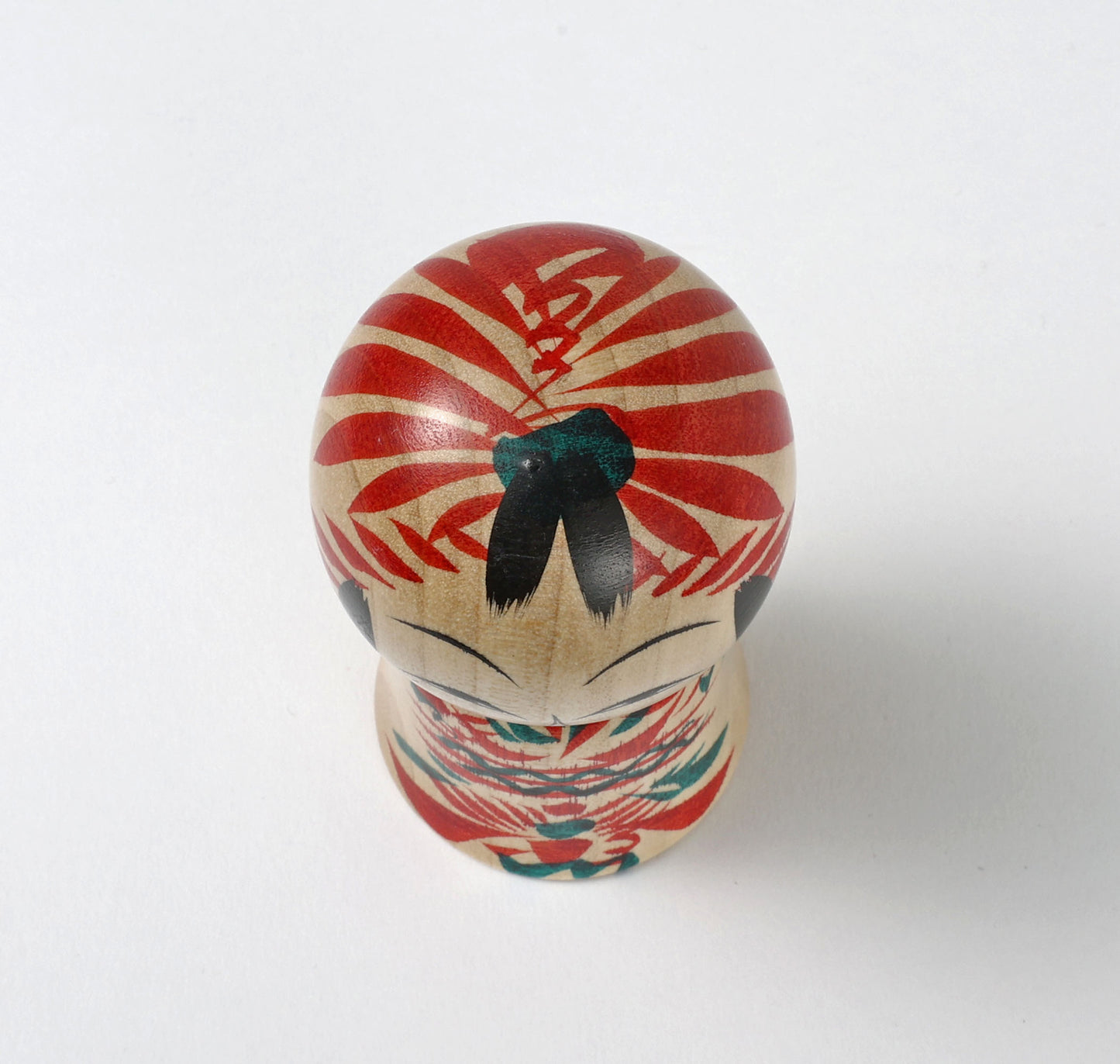 遠刈田系こけし | 早坂政弘工人 遠刈田系 | 高さ9.5cm