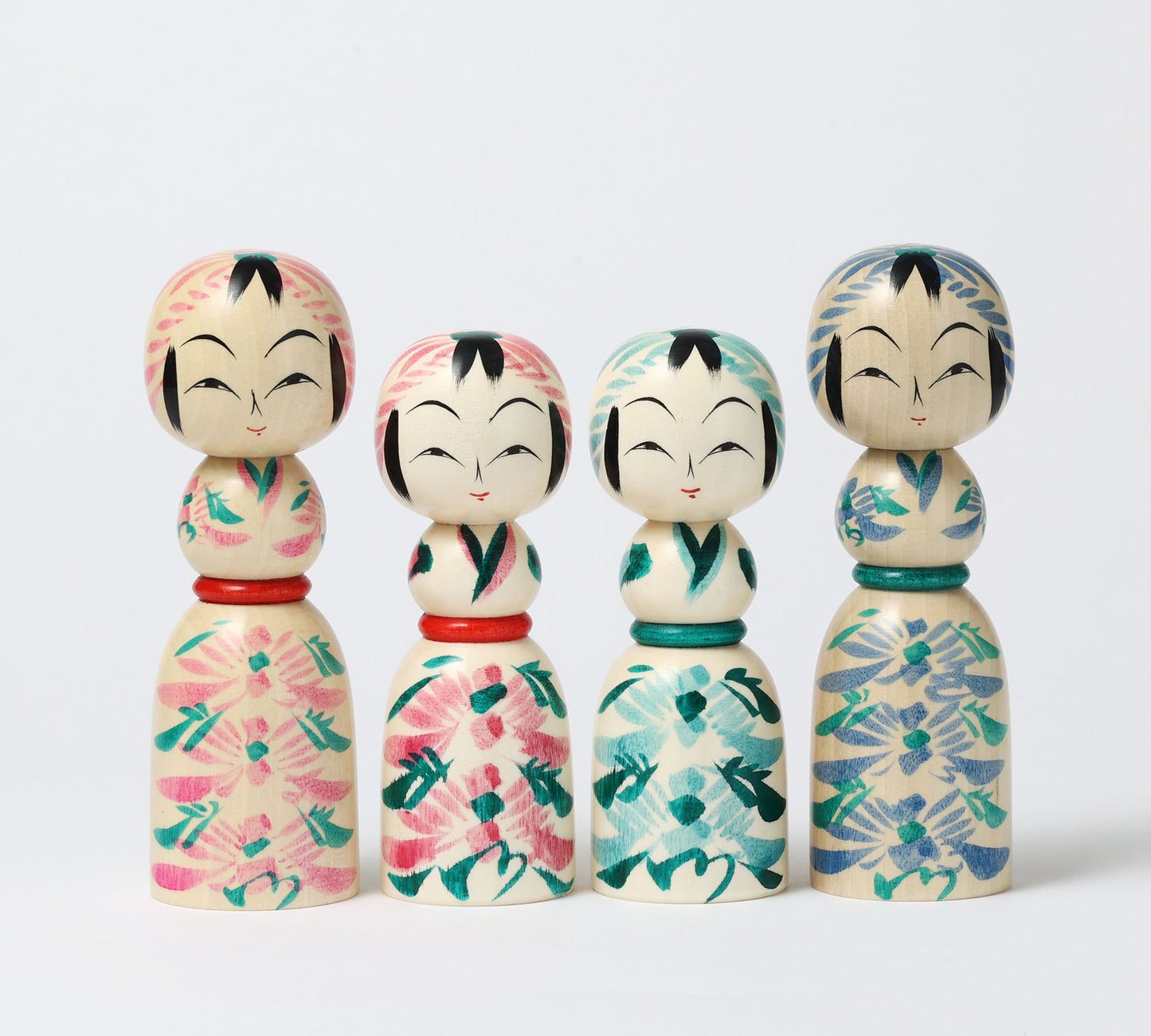 遠刈田系こけし | 早坂政弘工人 遠刈田系 | 高さ14cm