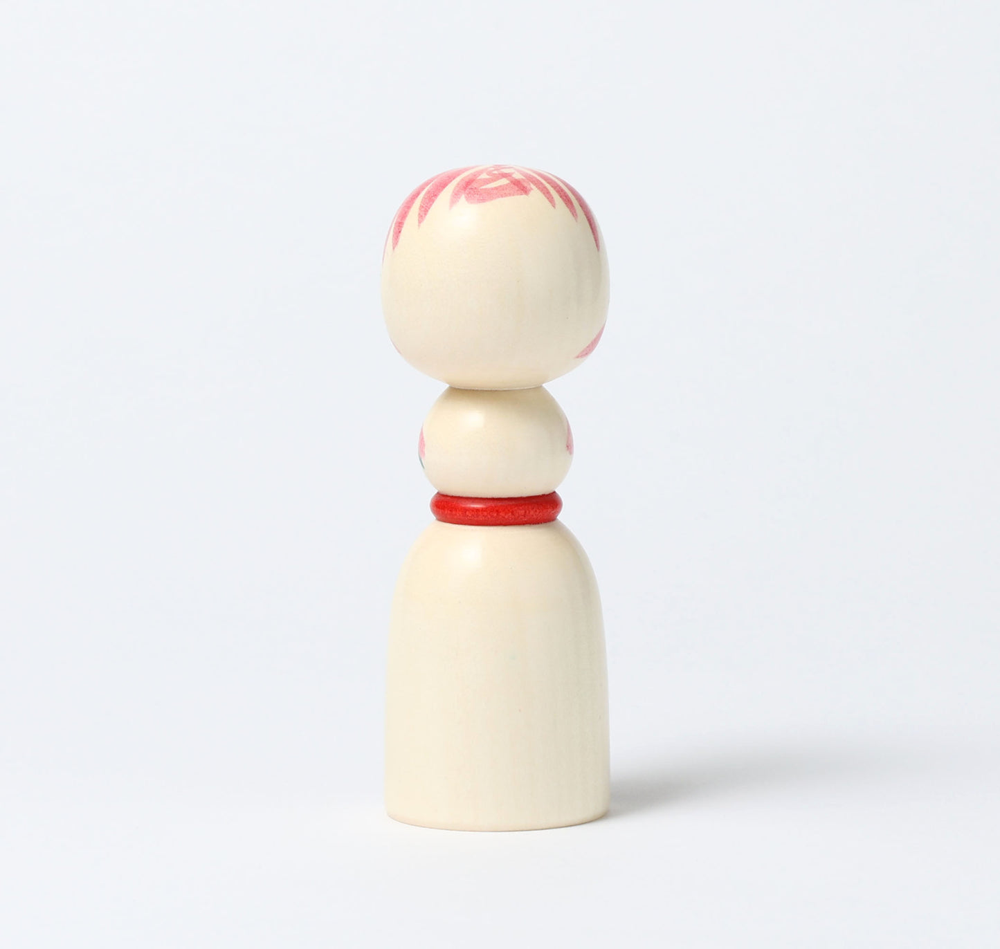 遠刈田系こけし | 早坂政弘工人 遠刈田系 |高さ12cm