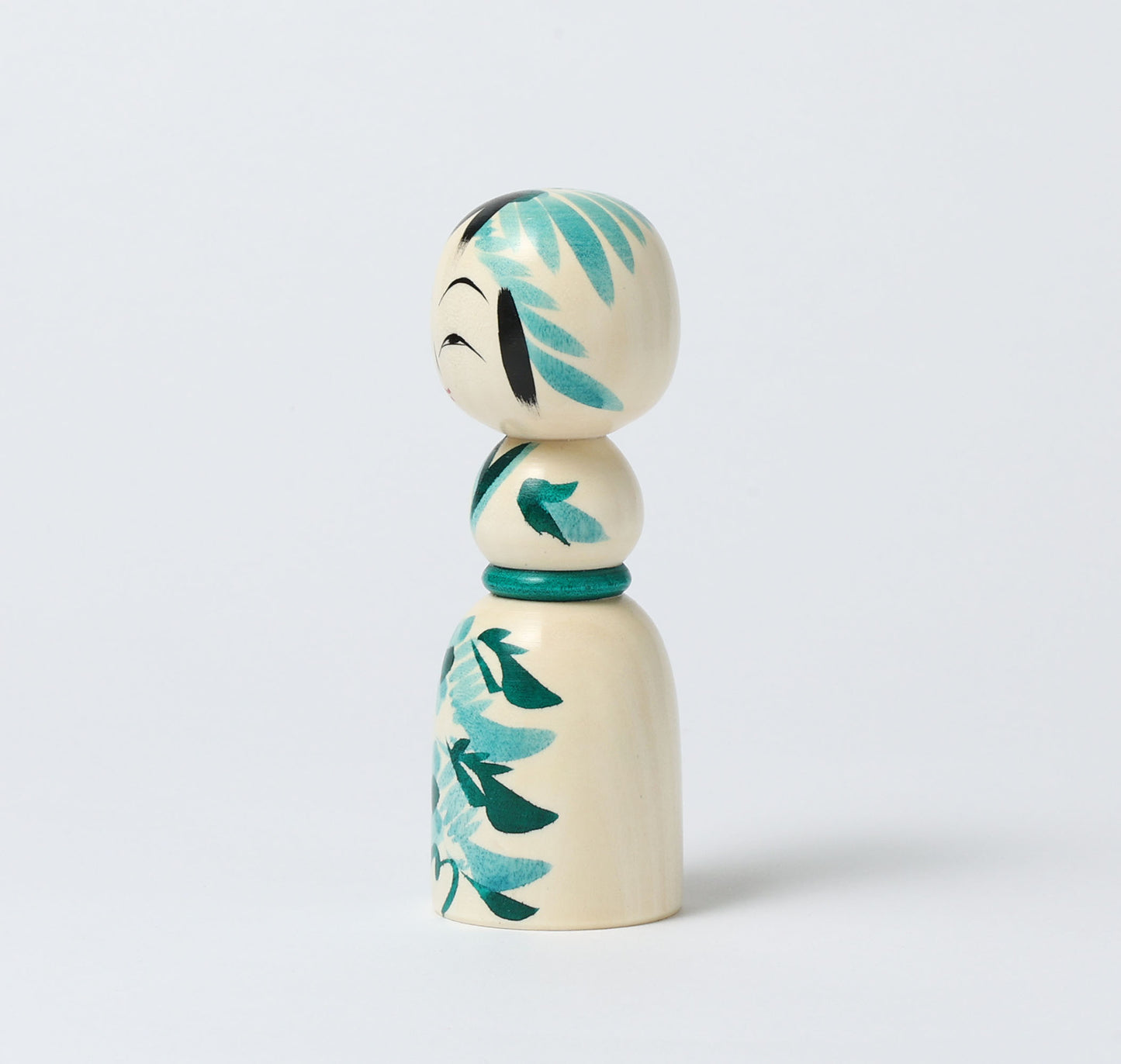 遠刈田系こけし | 早坂政弘工人 遠刈田系 |高さ12cm