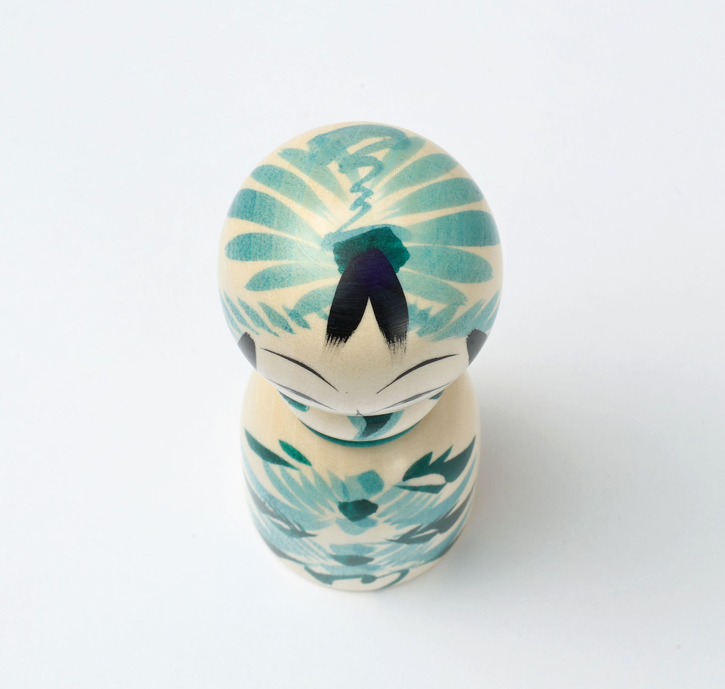 遠刈田系こけし | 早坂政弘工人 遠刈田系 |高さ12cm