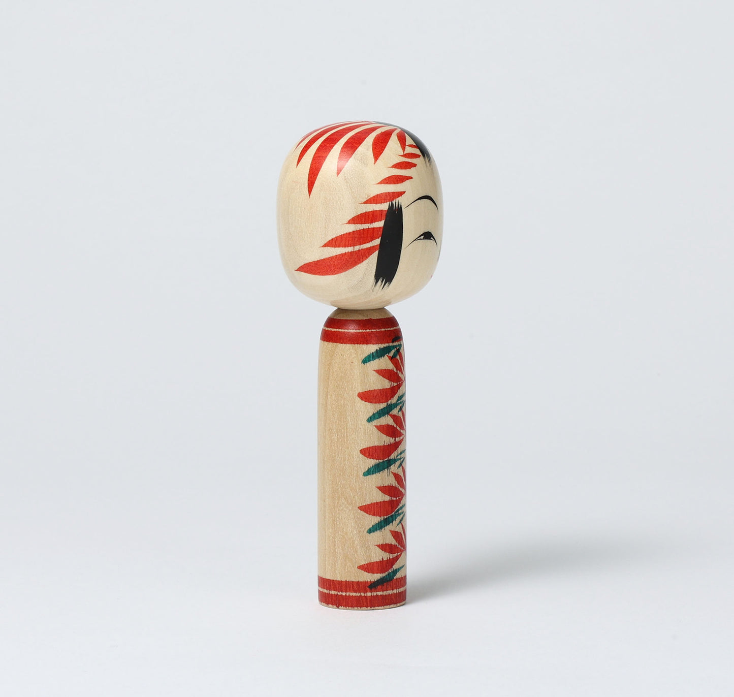 遠刈田系こけし | 早坂政弘工人 遠刈田系 | 高さ13cm