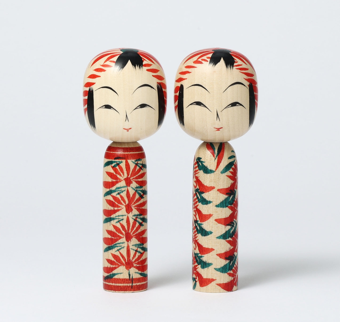 遠刈田系こけし | 早坂政弘工人 遠刈田系 | 高さ13cm