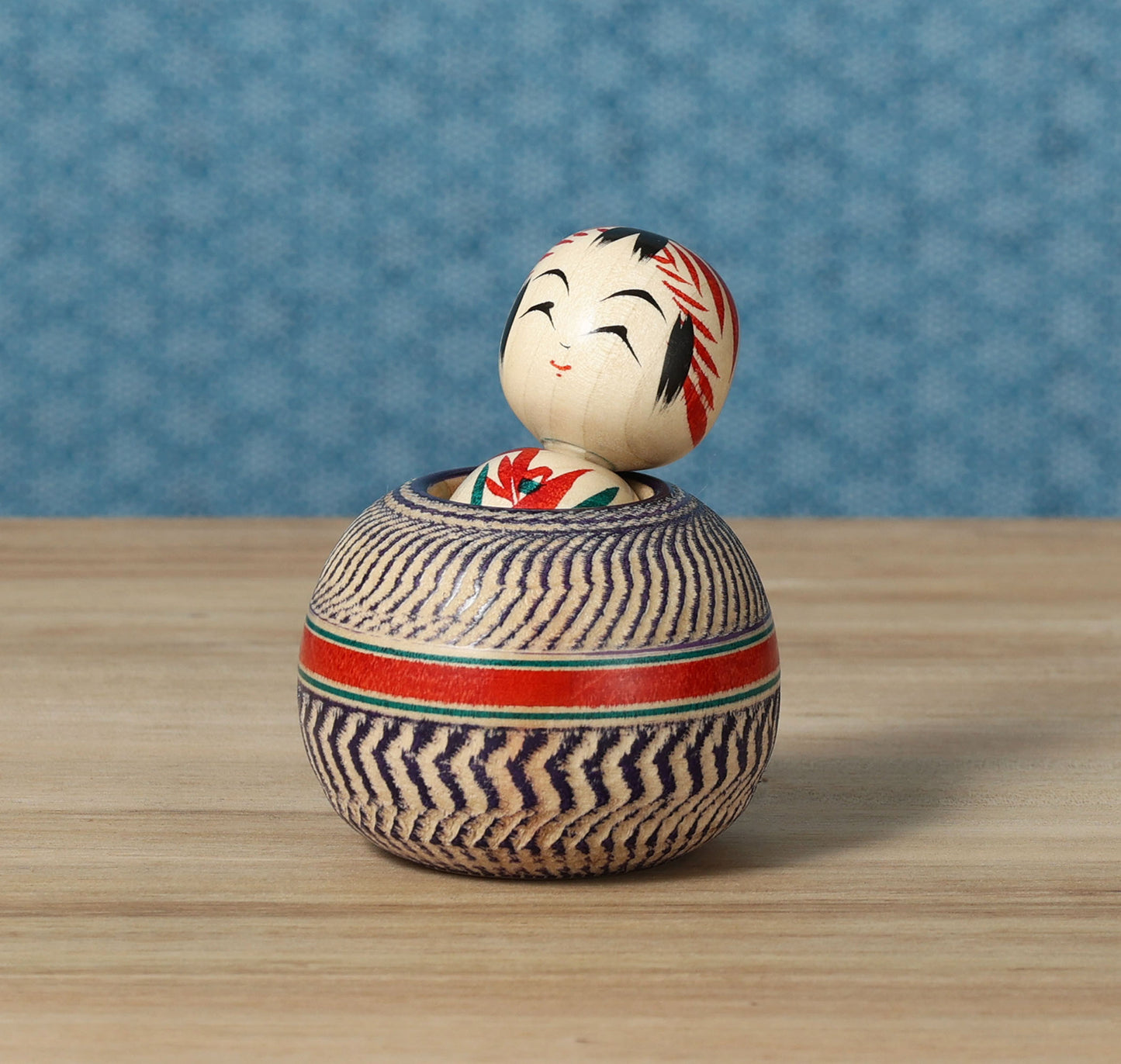 玉入りえじこ | 早坂政弘工人 遠刈田系 | 高さ8cm