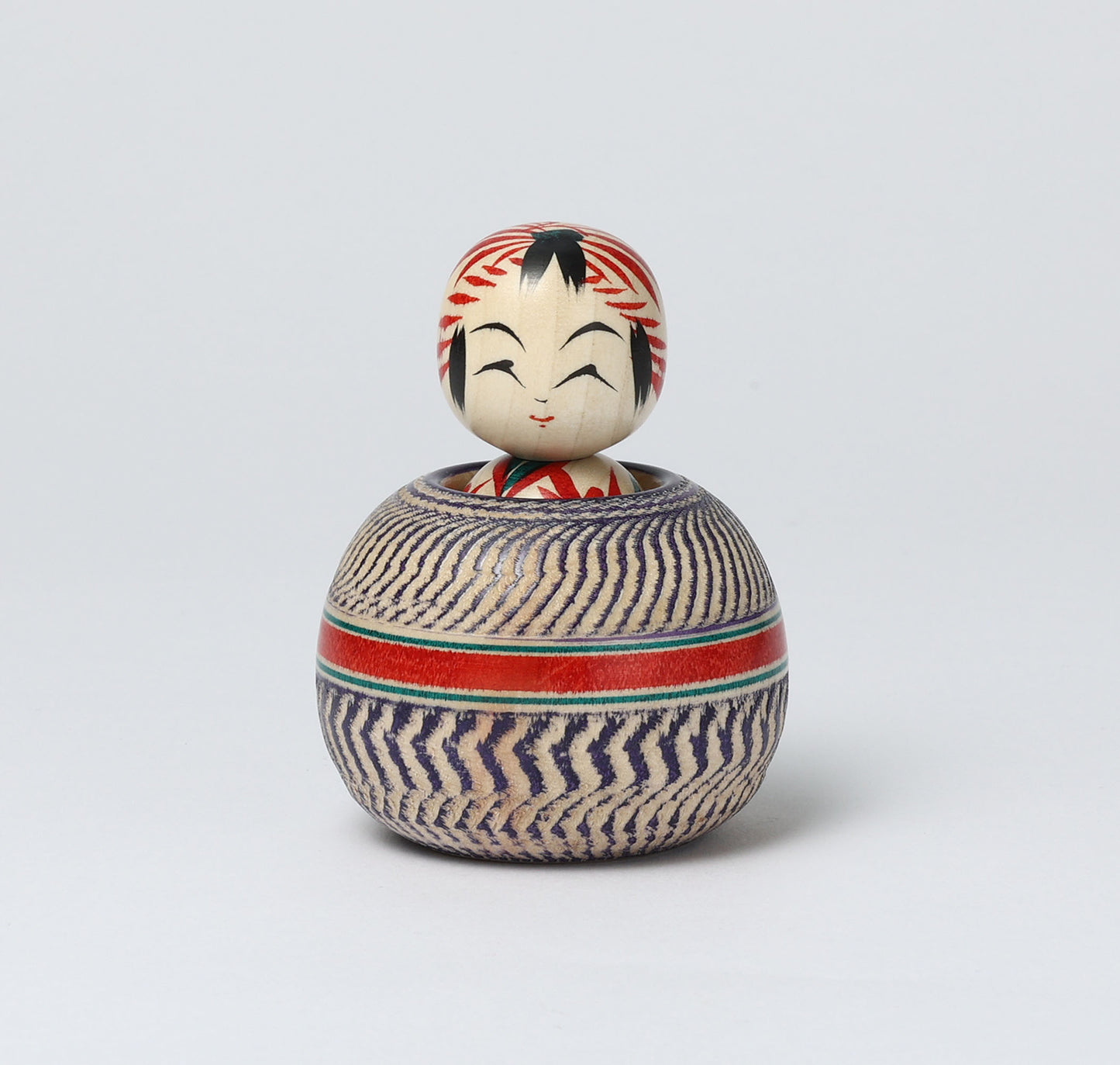 玉入りえじこ | 早坂政弘工人 遠刈田系 | 高さ8cm