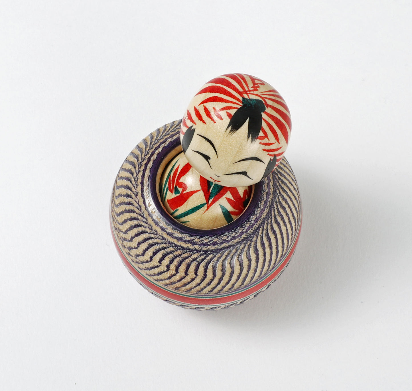 玉入りえじこ | 早坂政弘工人 遠刈田系 | 高さ8cm