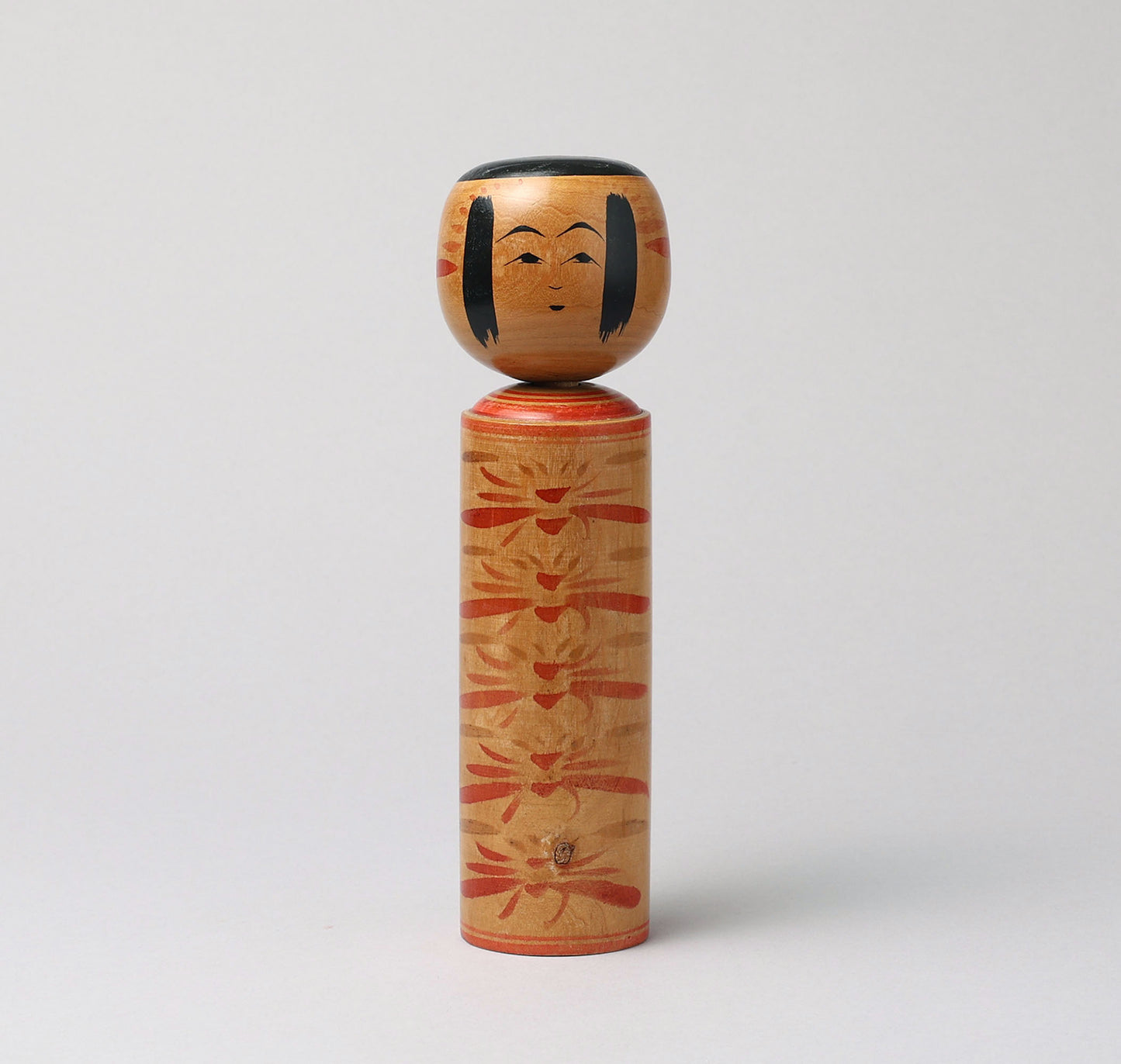 Vintage Nanbu style kokeshi doll-Umekichi, by SATO, Makoto(1901-1970) | こけし古物 佐藤誠（南部梅吉型）