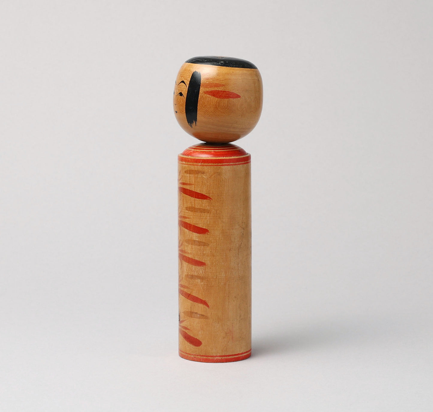 Vintage Nanbu style kokeshi doll-Umekichi, by SATO, Makoto(1901-1970) | こけし古物 佐藤誠（南部梅吉型）