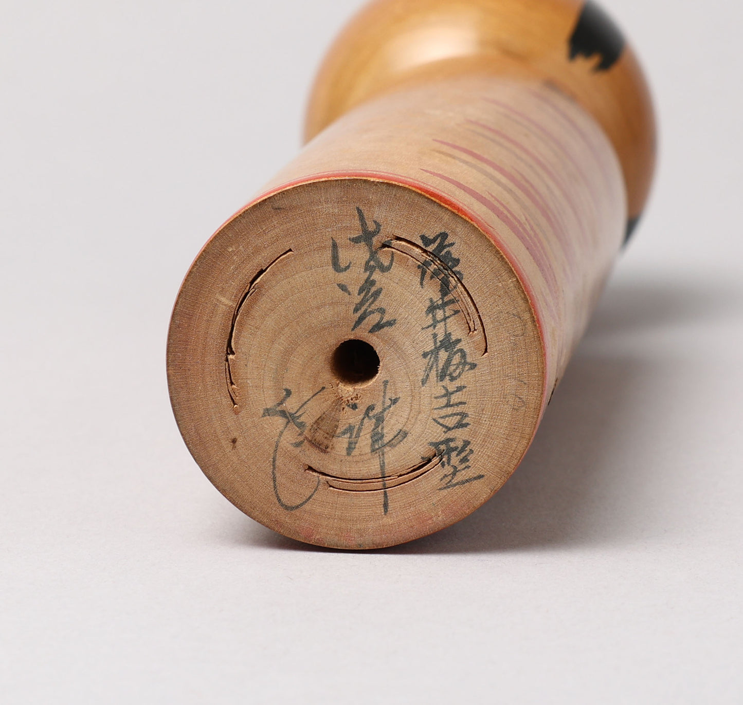 Vintage Nanbu style kokeshi doll-Umekichi, by SATO, Makoto(1901-1970) | こけし古物 佐藤誠（南部梅吉型）